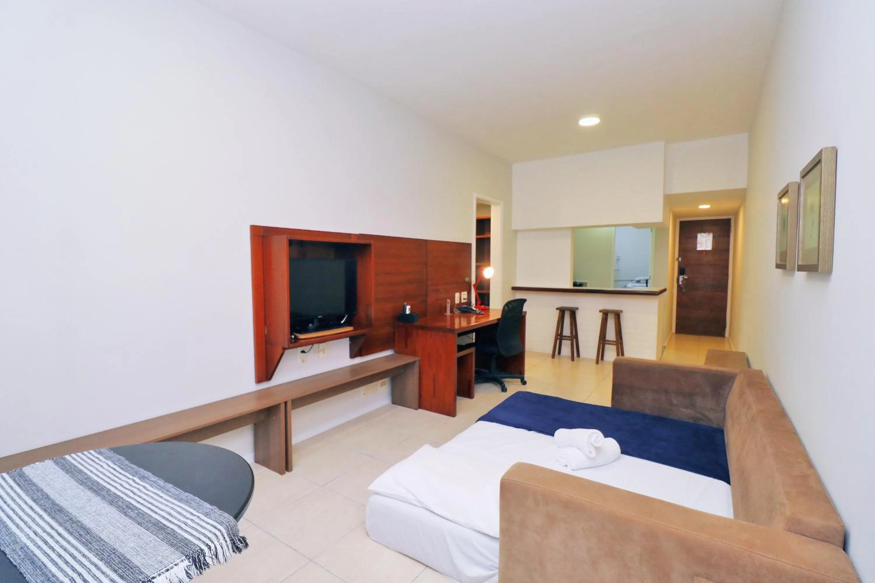 Bed in Rio Spot Copacabana Suites U053