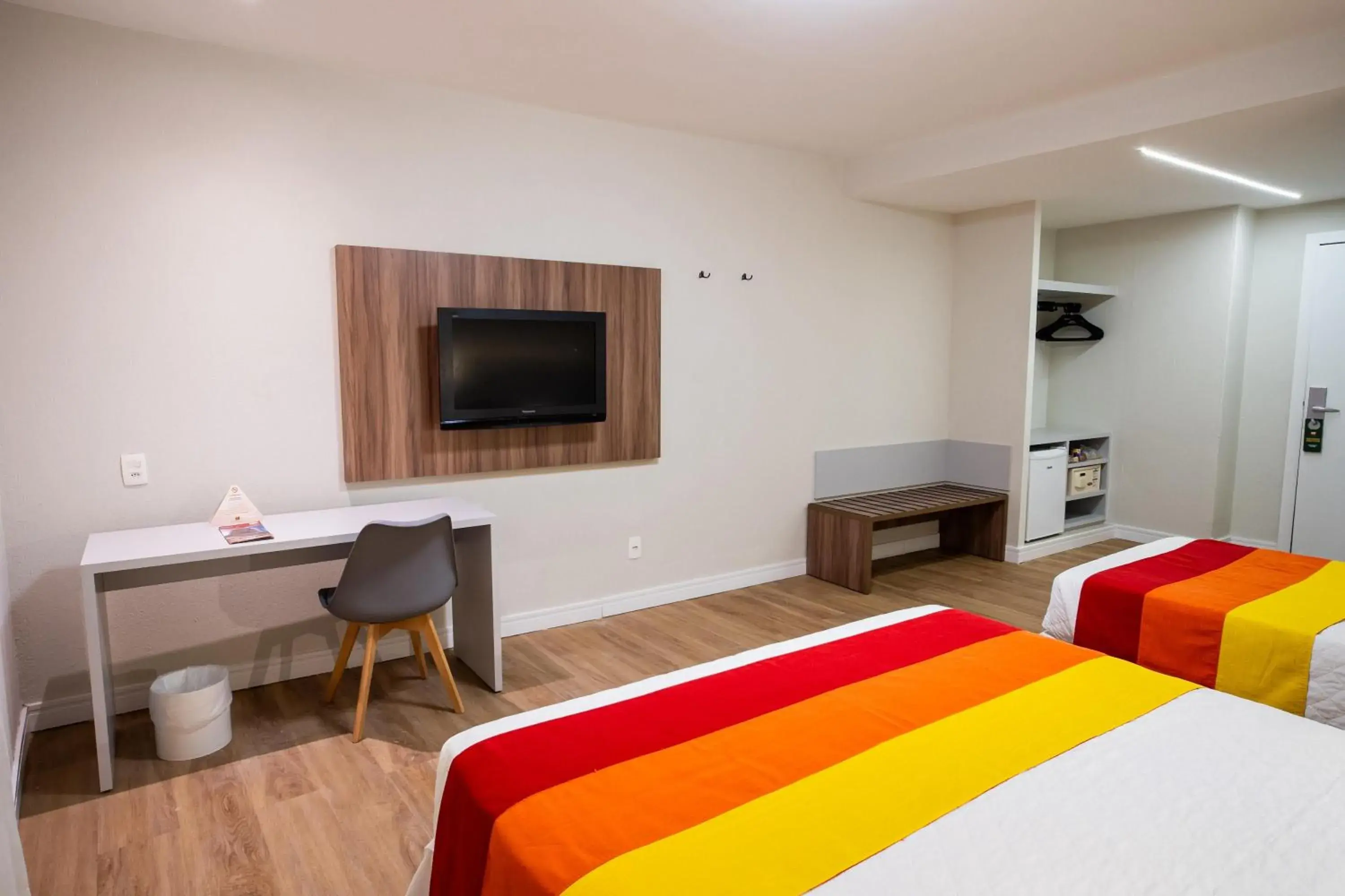 Bedroom, Bed in Hotel Praia Centro Bedroom, Bed in Hotel Praia Centro