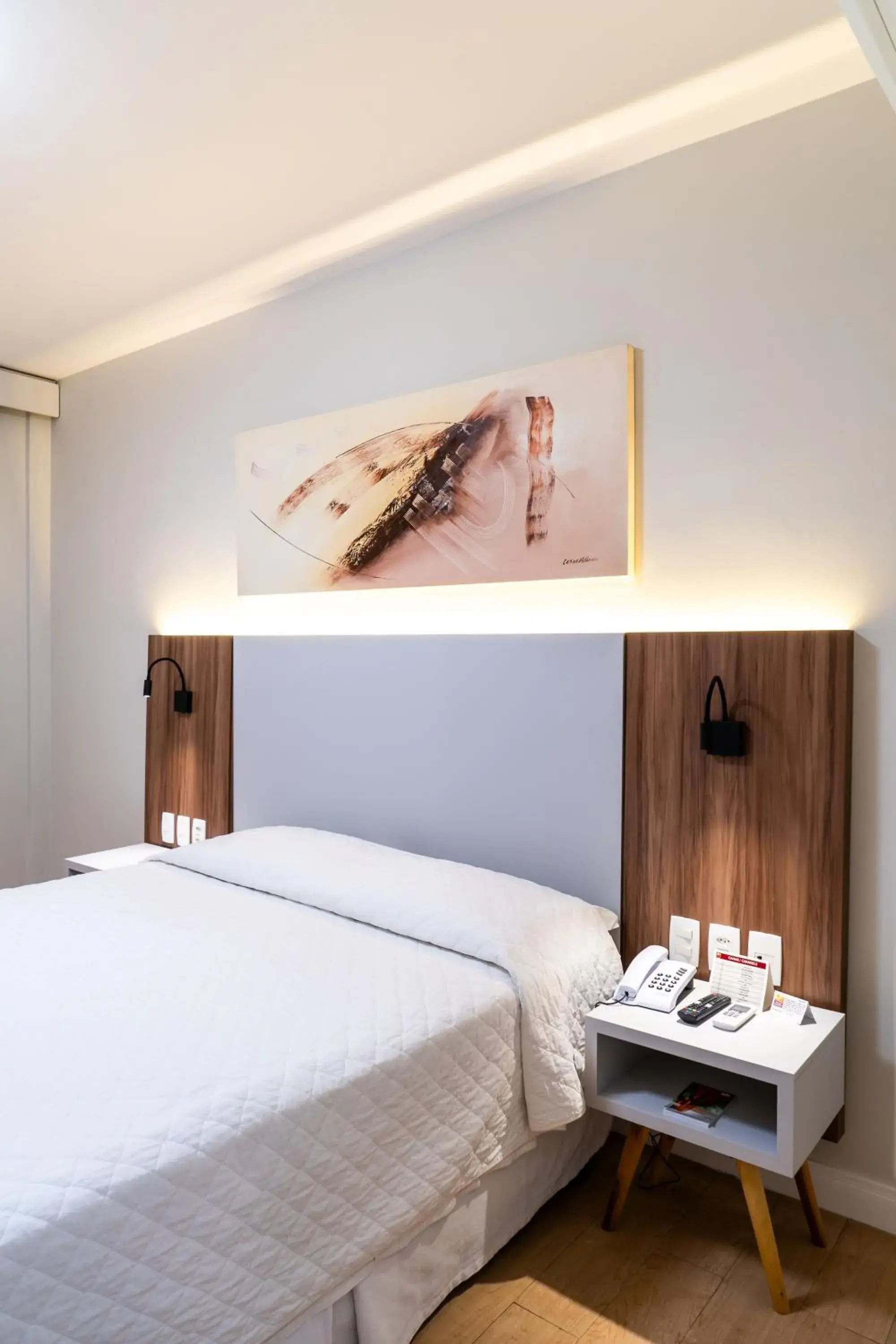 Bedroom, Bed in Hotel Praia Centro Bedroom, Bed in Hotel Praia Centro