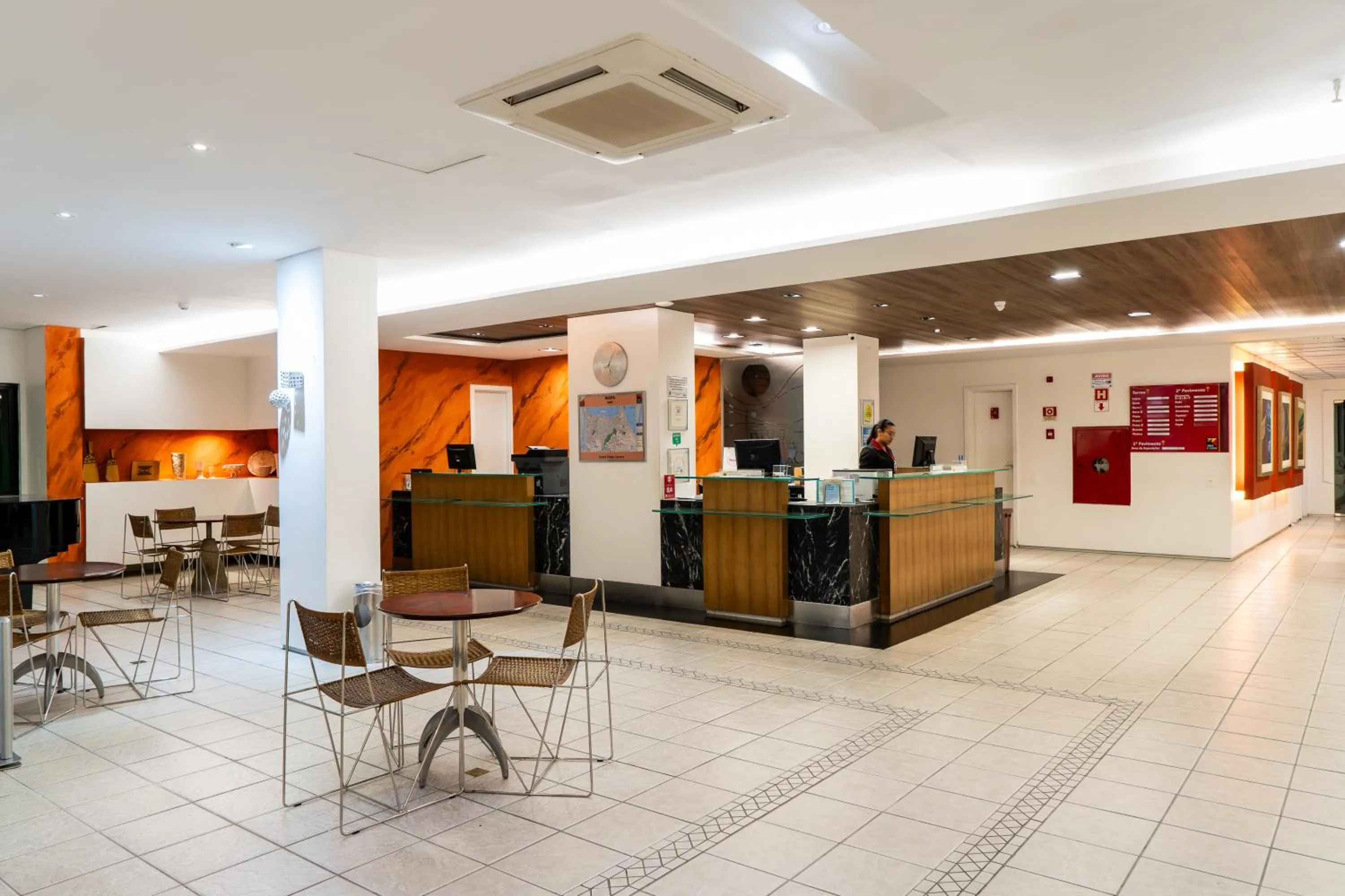 Lobby or reception in Hotel Praia Centro