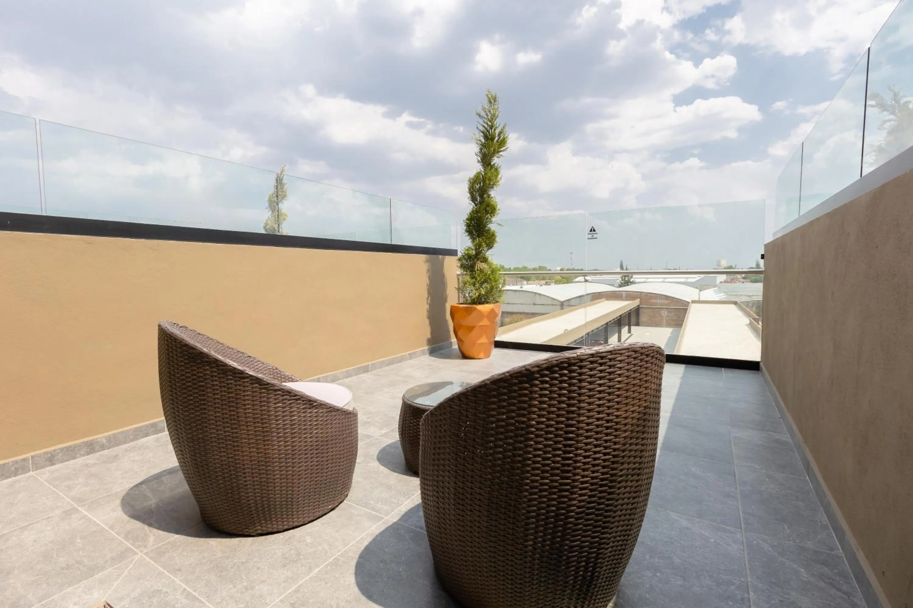 Balcony/Terrace in Hotel Noite Business Class