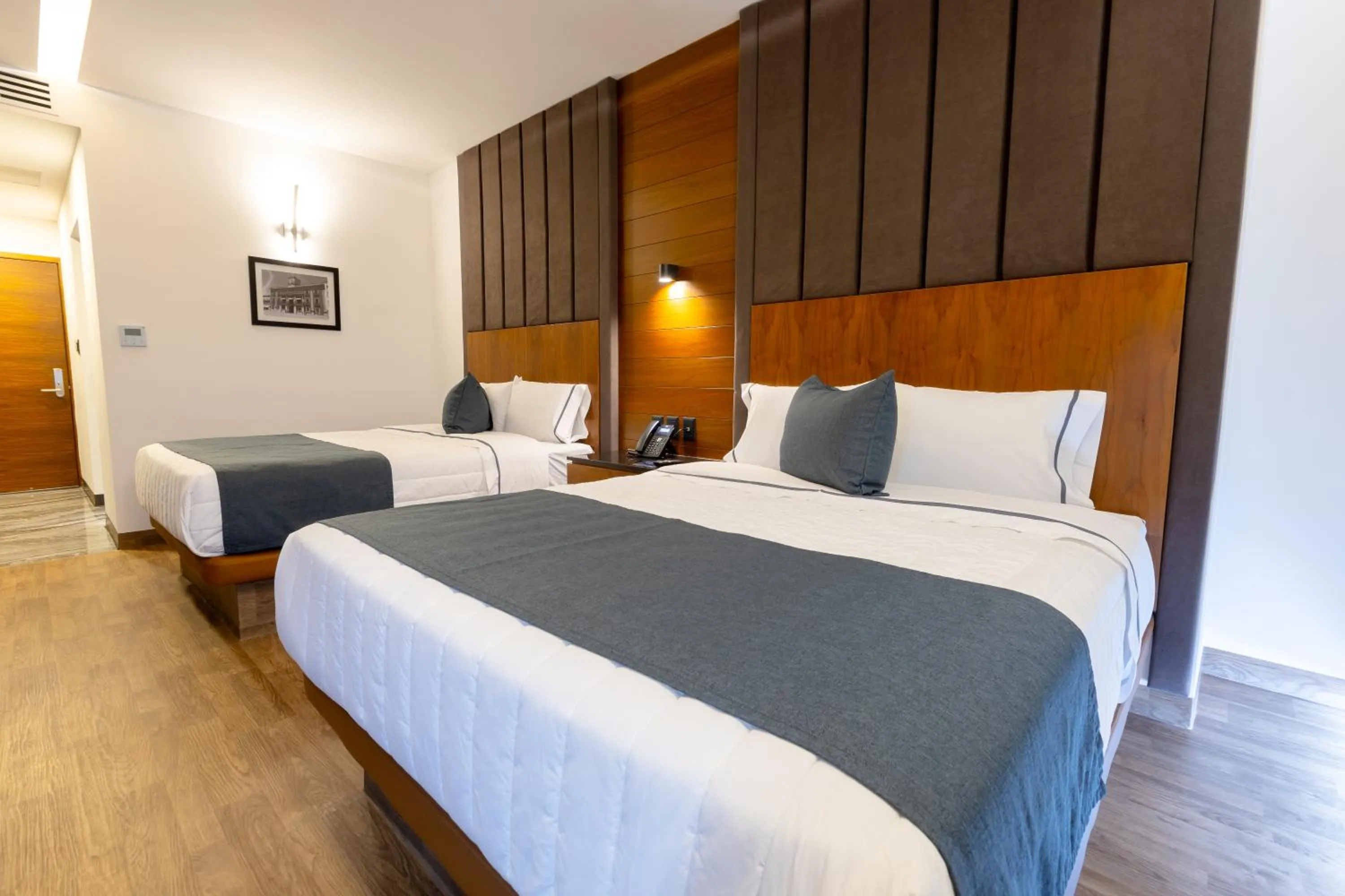 Bed in Hotel Noite Business Class