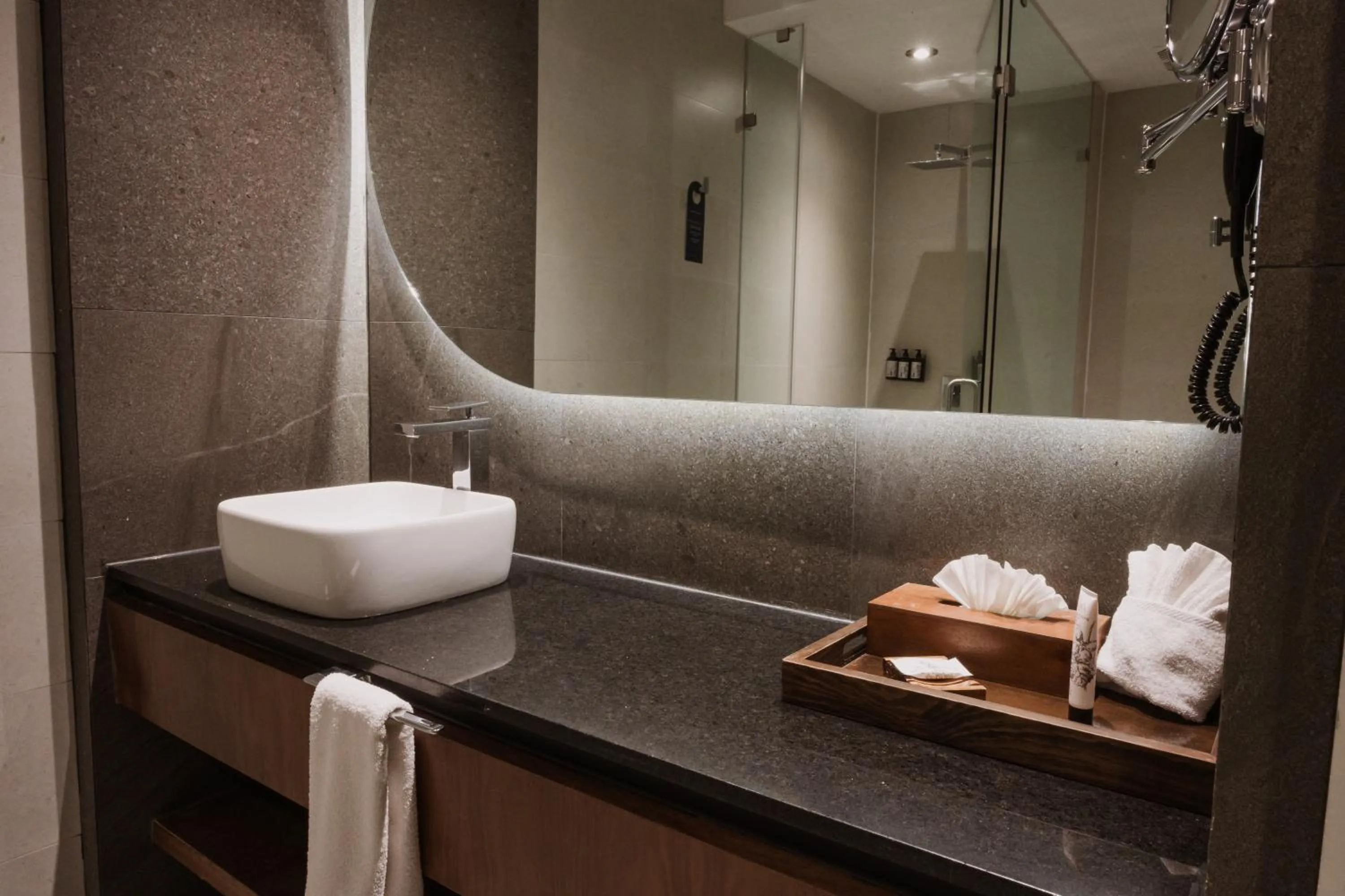 Bathroom in Hotel Noite Business Class