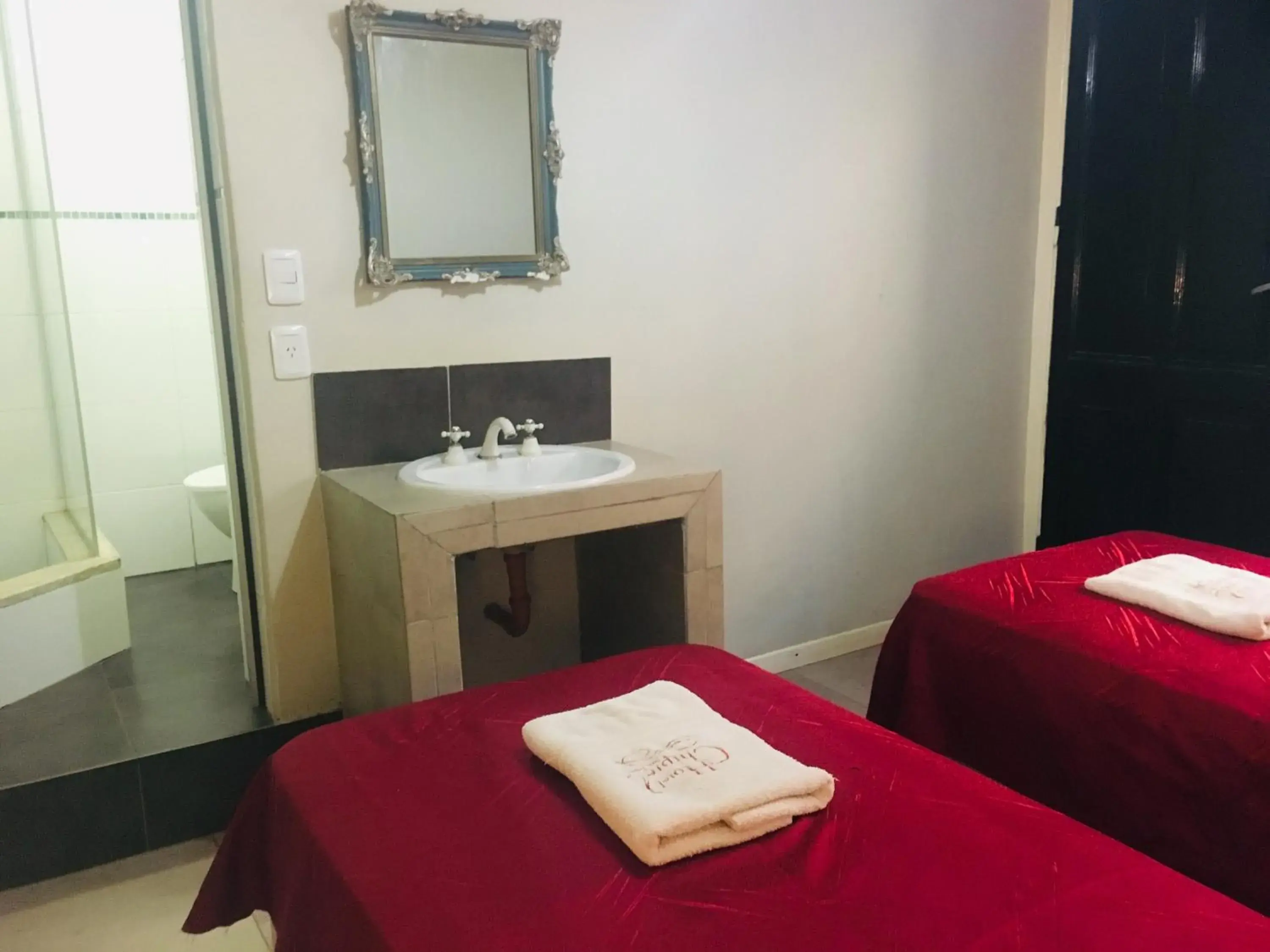 Bed in Hotel Chipre Bed in Hotel Chipre