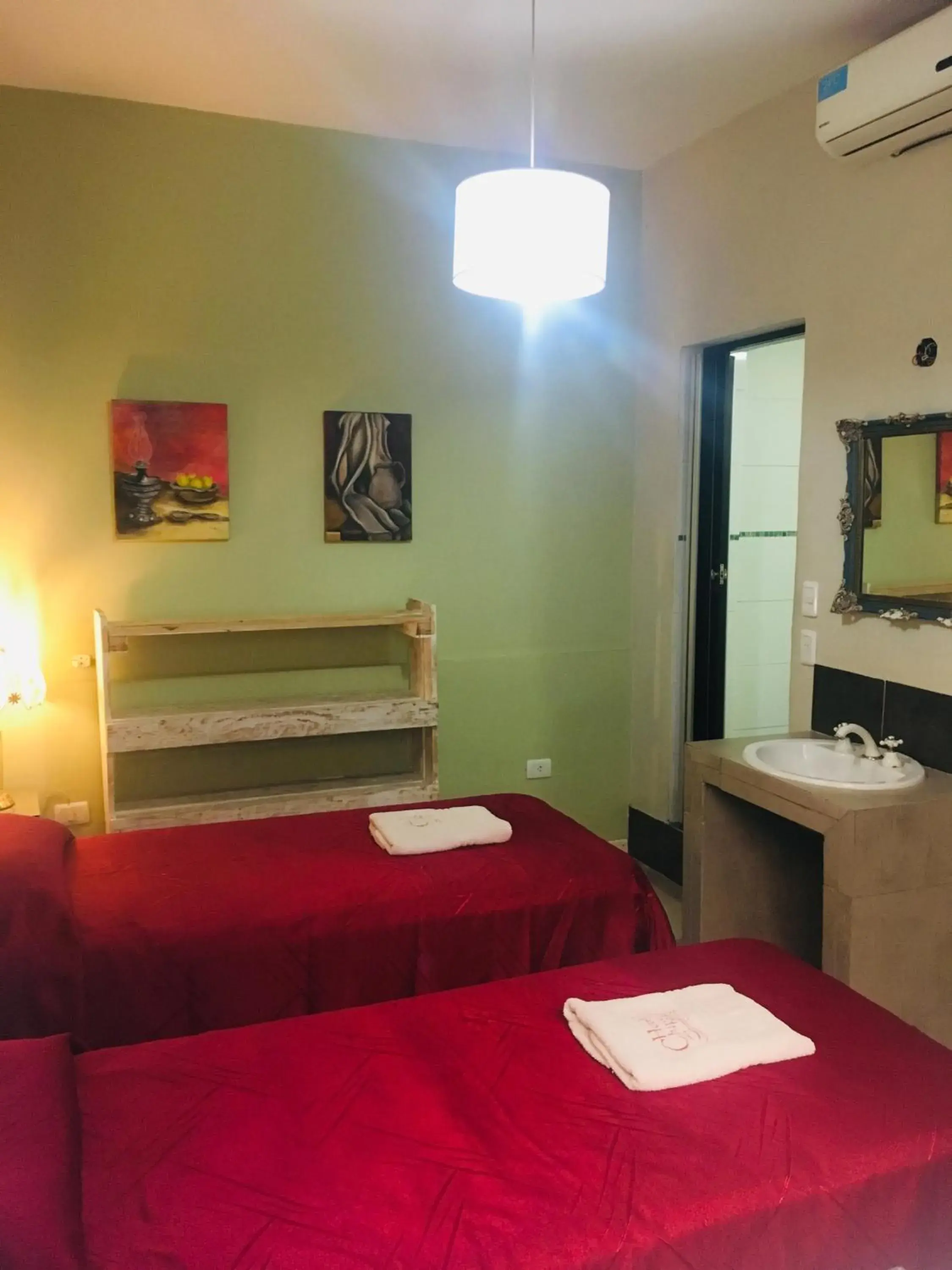 Bed in Hotel Chipre Bed in Hotel Chipre