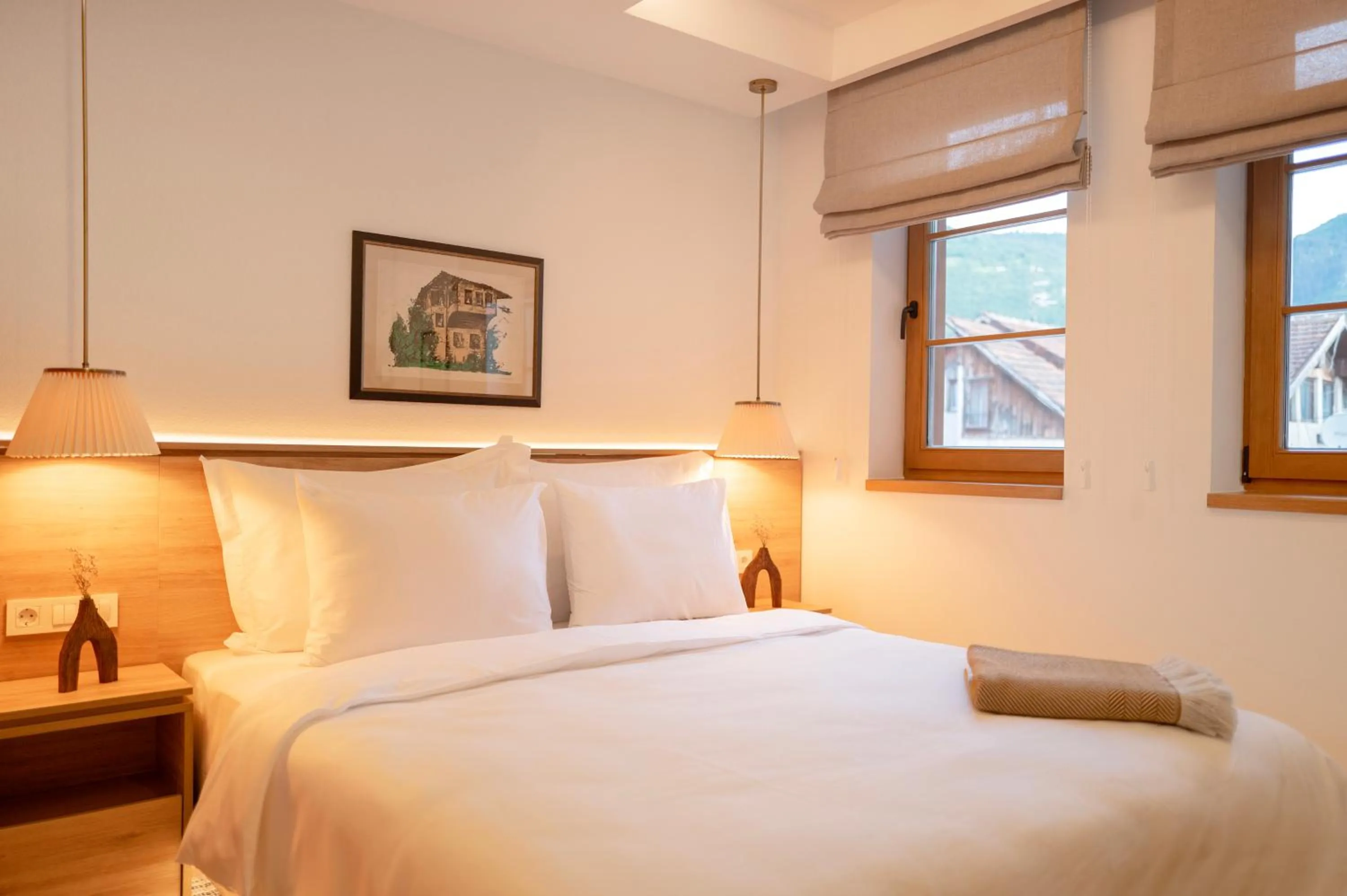 Bed in Hotel Baškuća Sarajevo