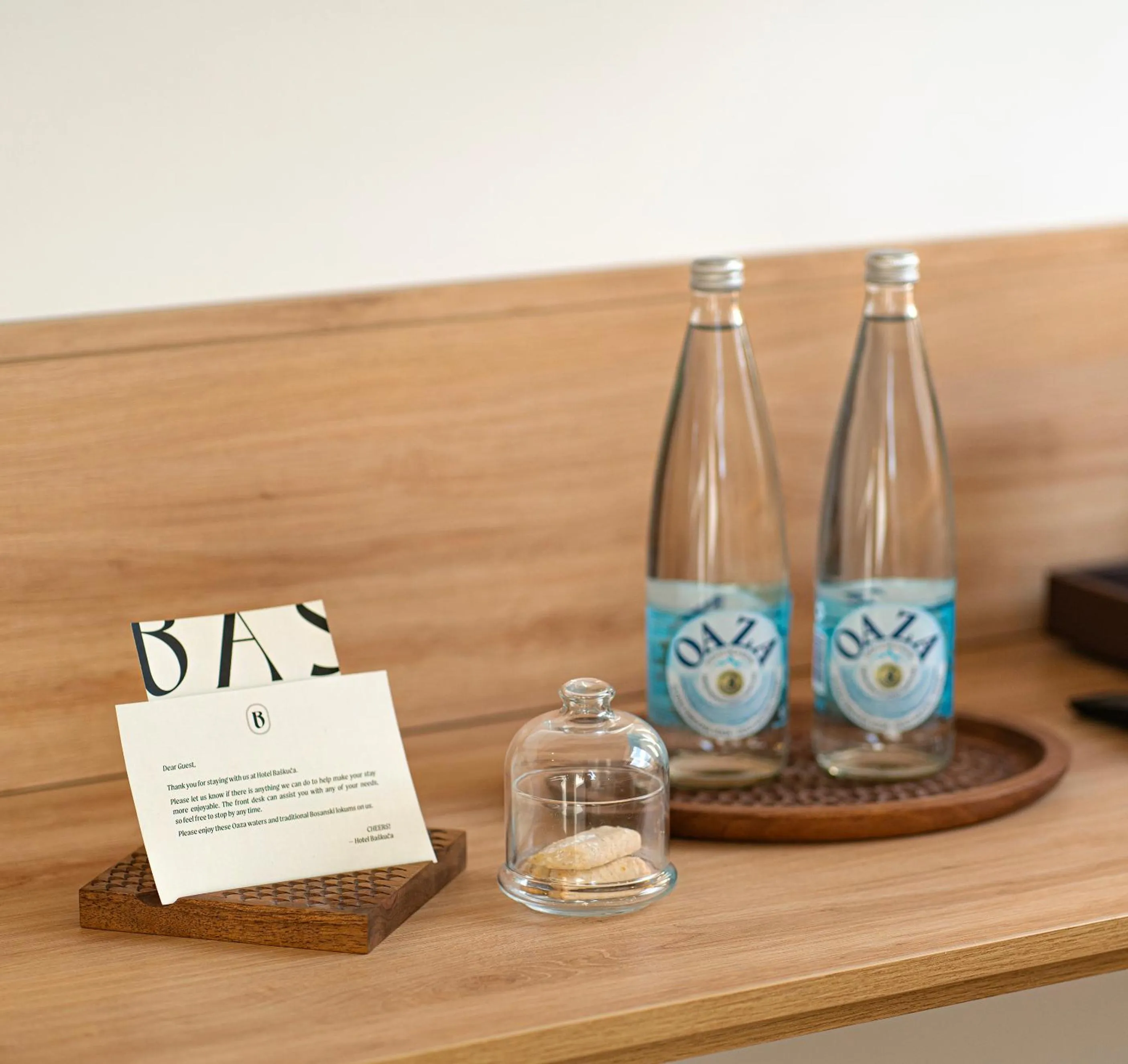 Food and drinks in Hotel Baškuća Sarajevo