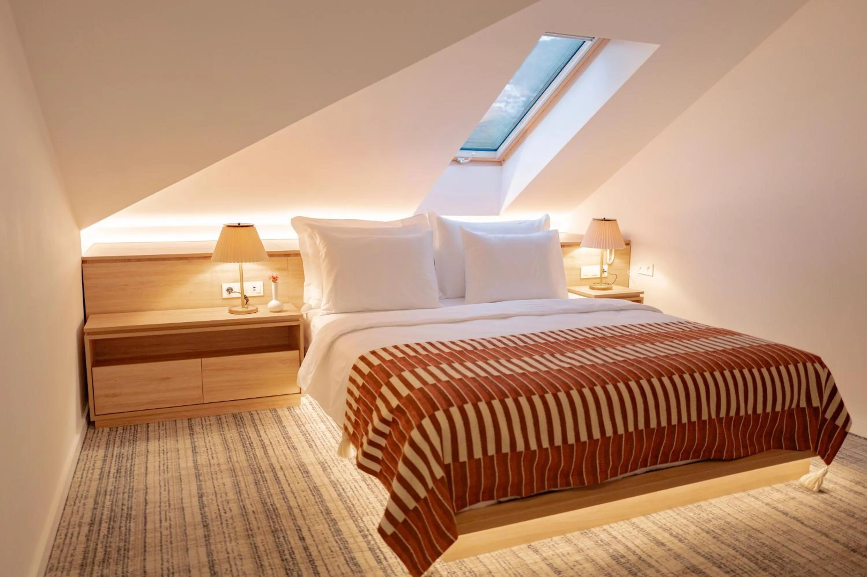 Bed in Hotel Baškuća Sarajevo