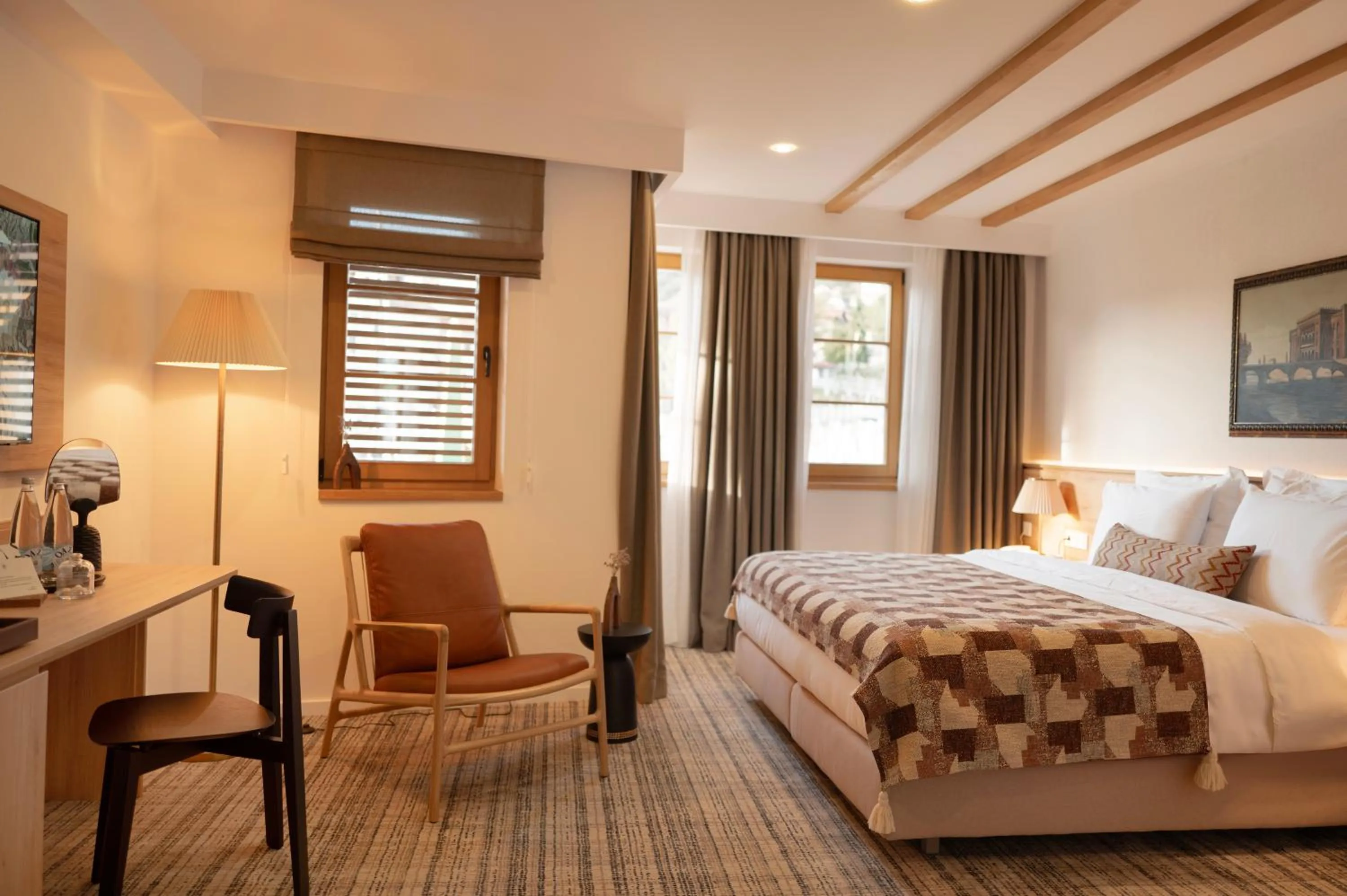 Bed in Hotel Baškuća Sarajevo