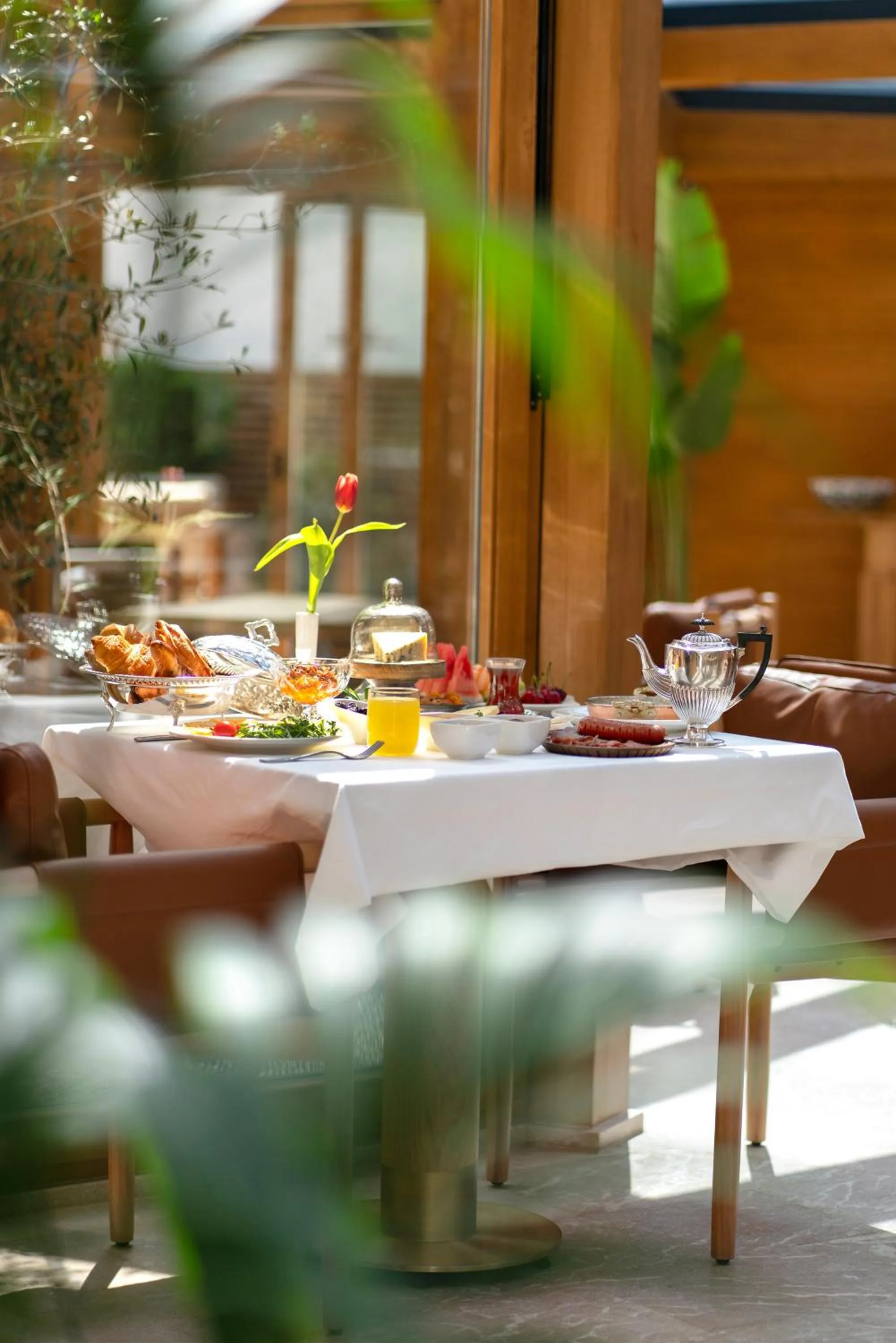 Patio in Hotel Baškuća Sarajevo