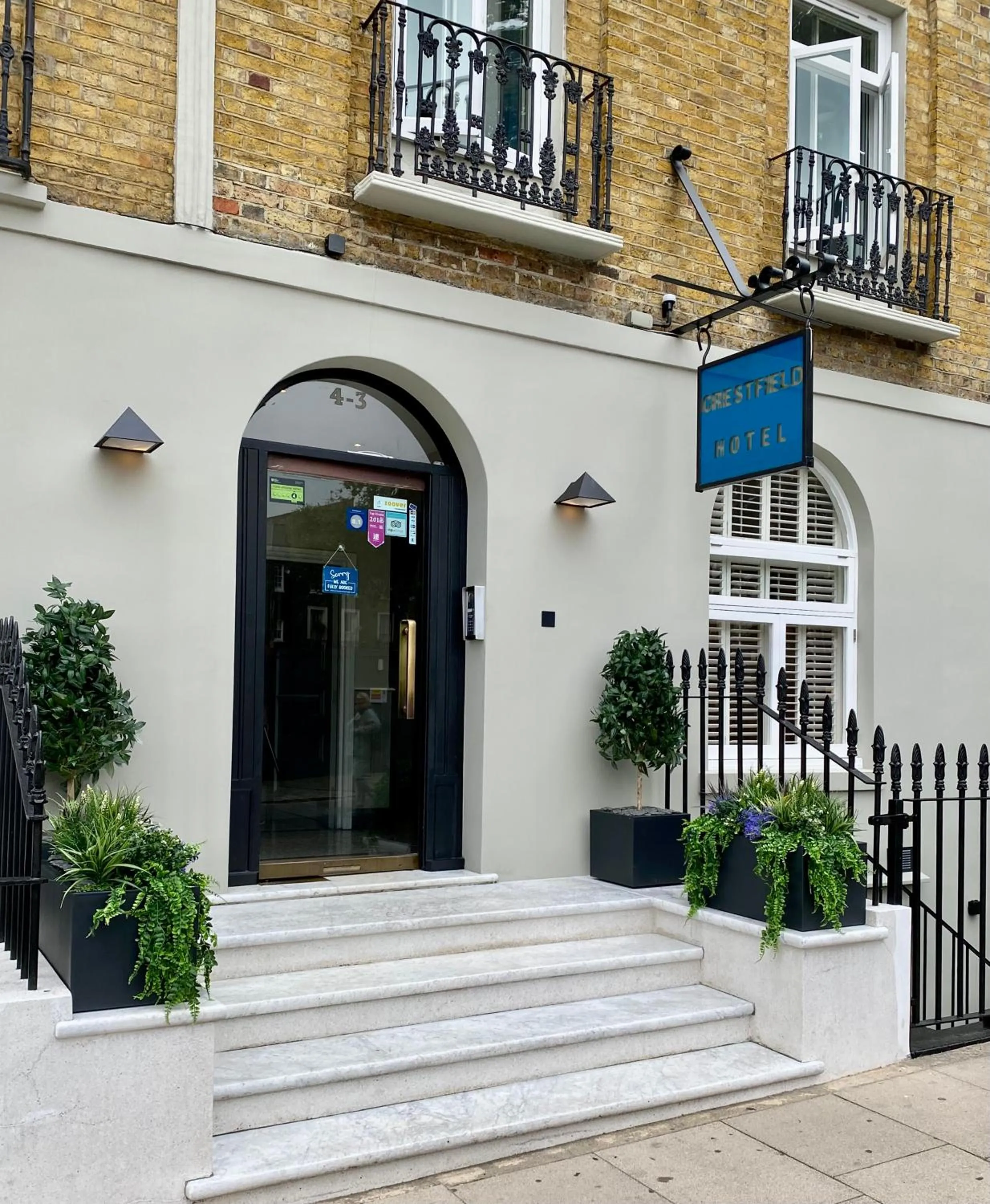 Property building in Crestfield Hotel