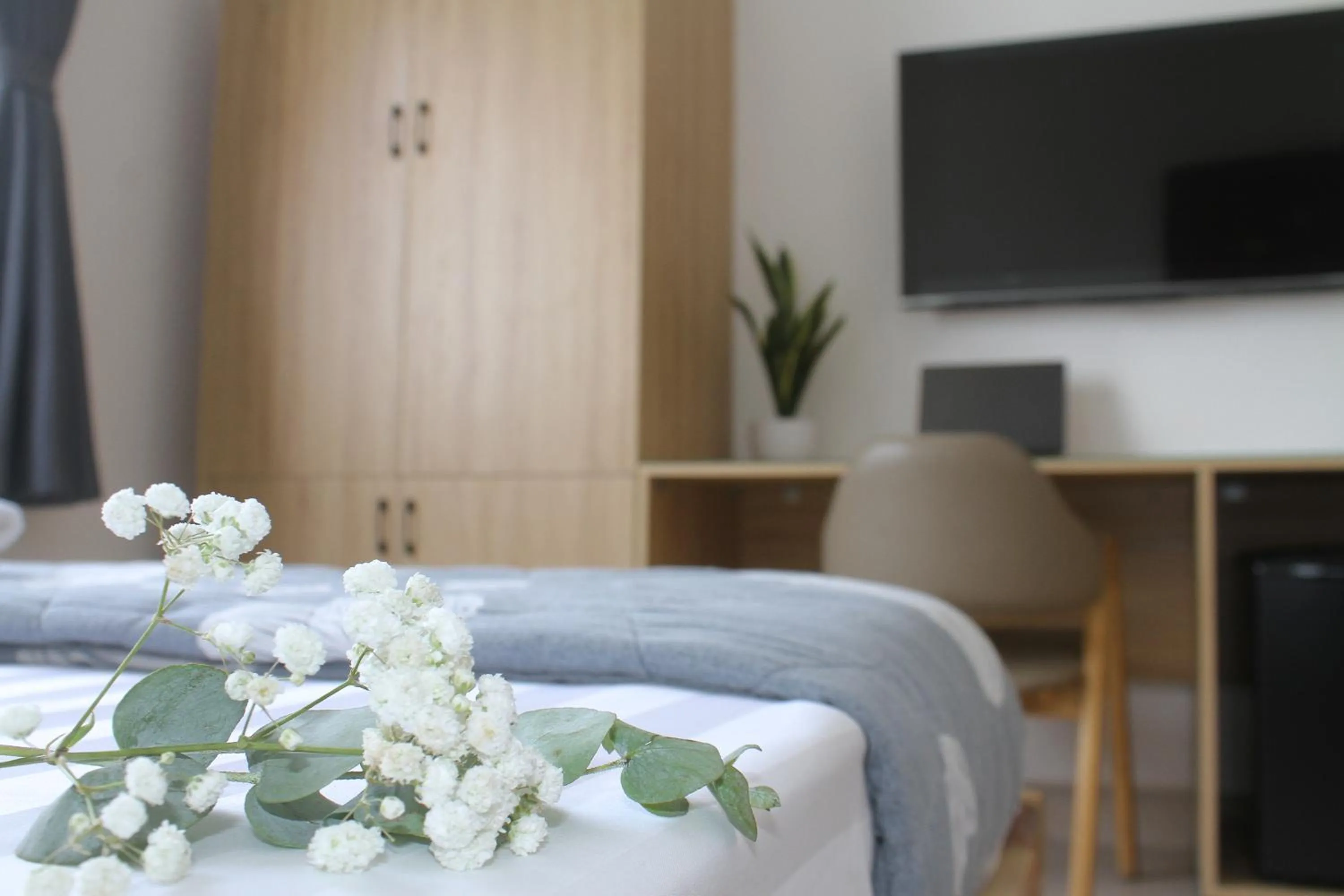 TV and multimedia, Bed in Hotel Nguyen Anh 2