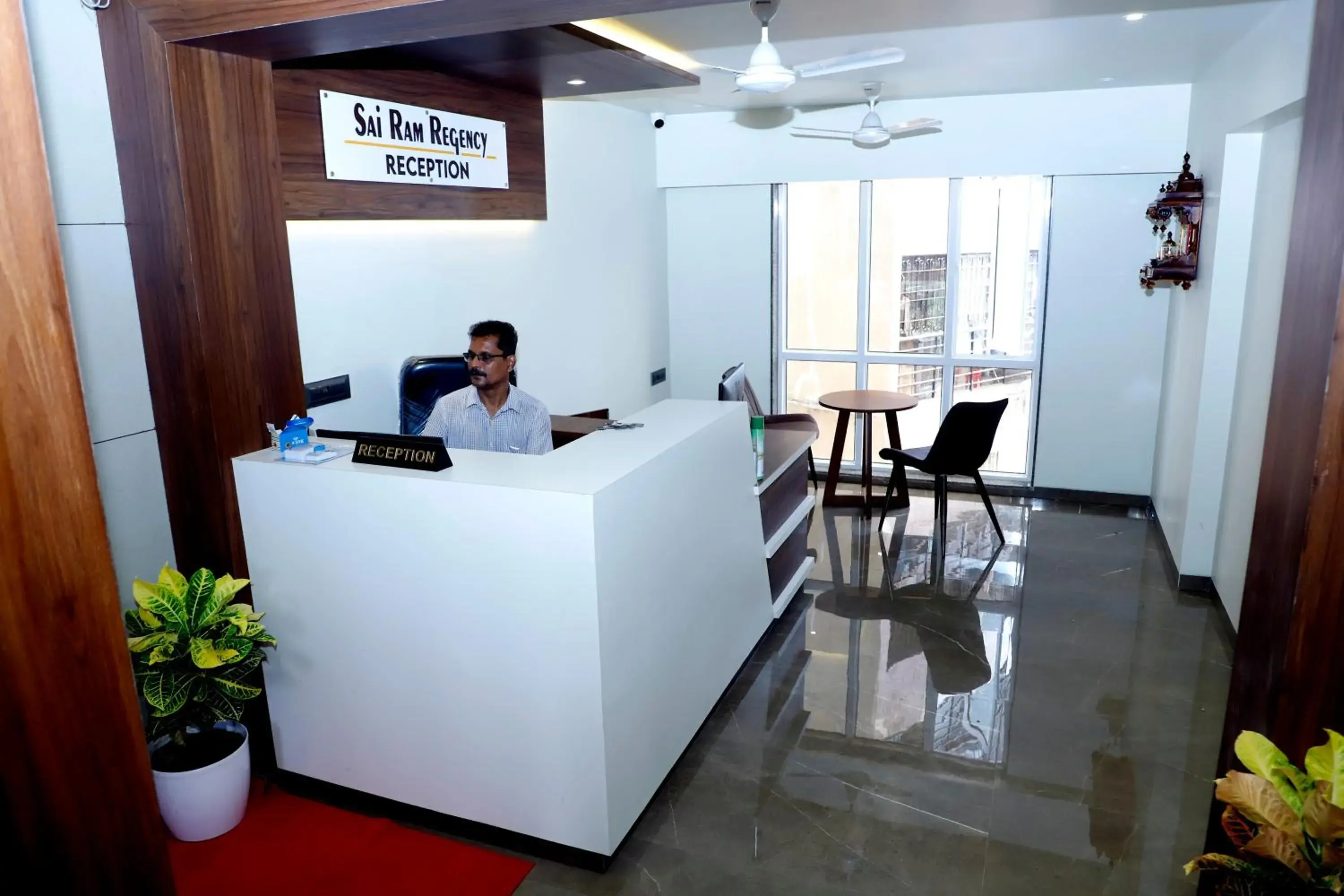 Lobby or reception in Sai Ram Regency Lobby or reception in Sai Ram Regency