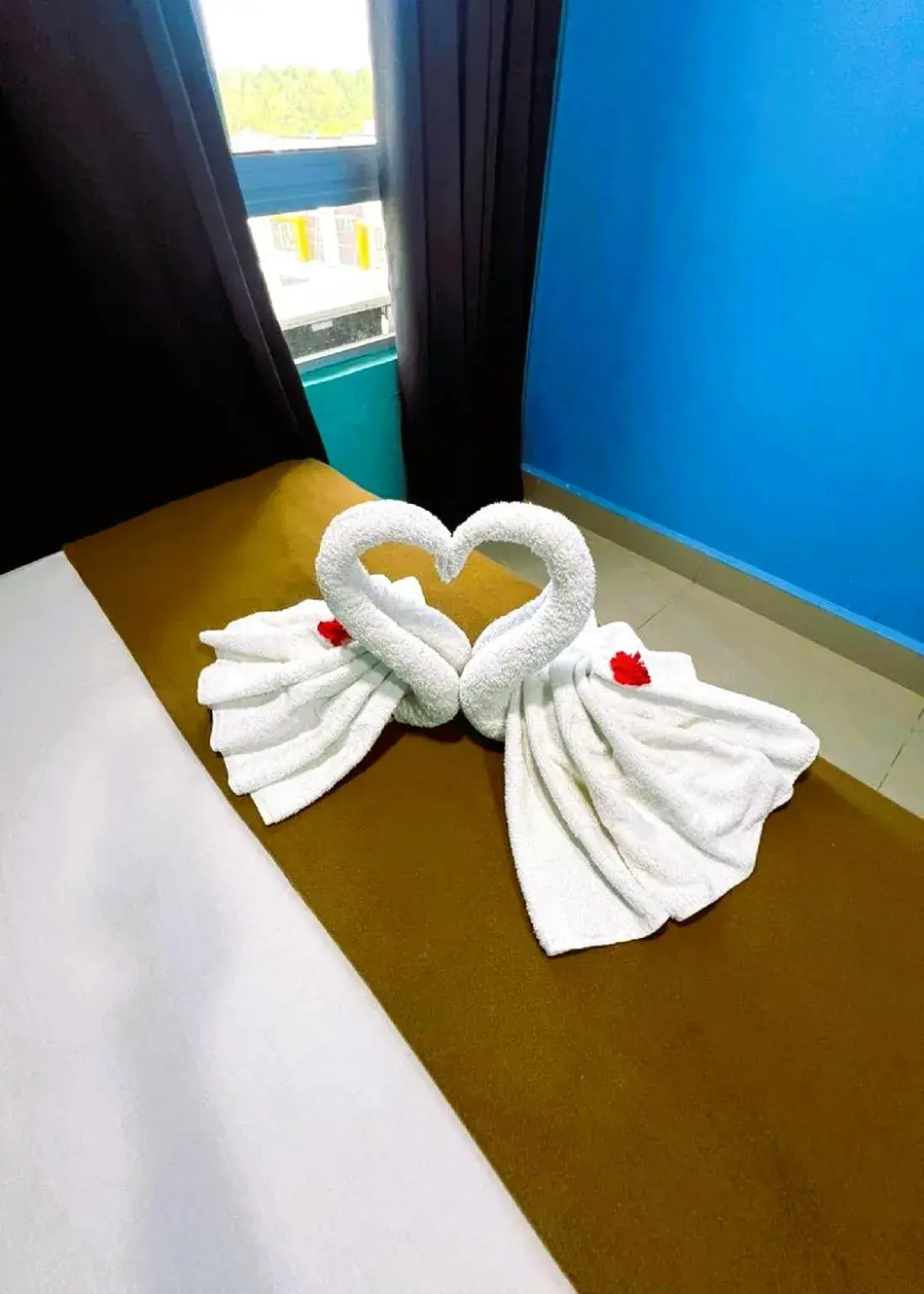 Bed in ARK Serendah Hotel Bed in ARK Serendah Hotel