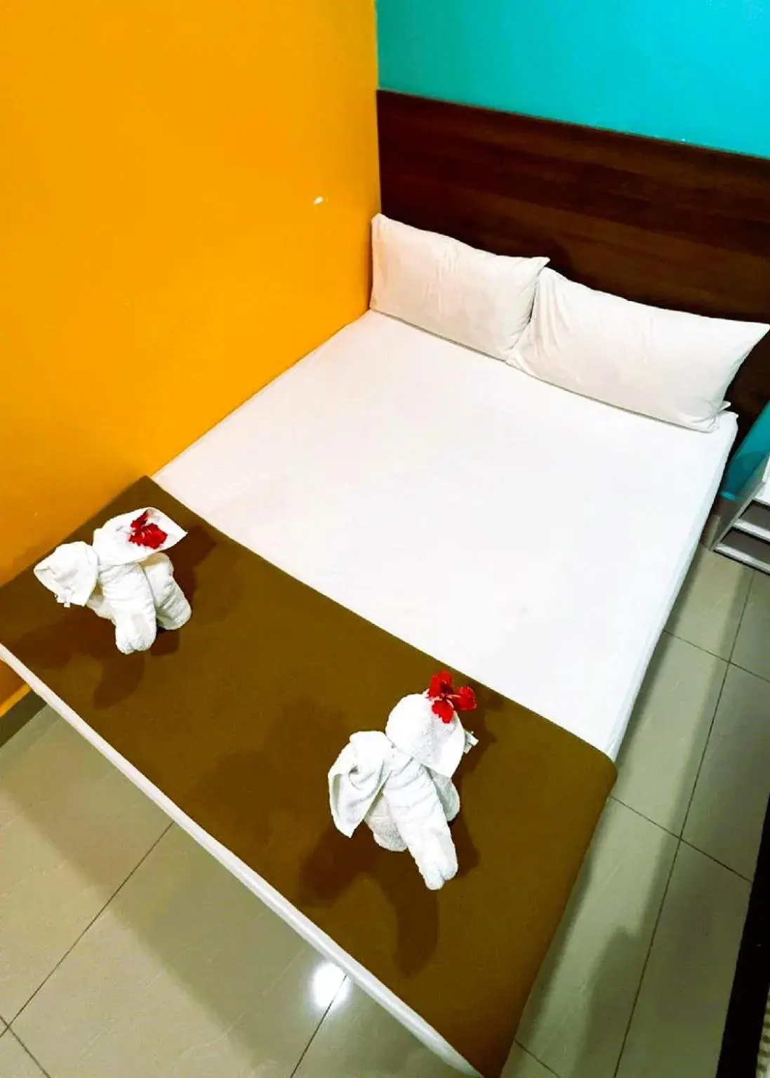 Bed in ARK Serendah Hotel Bed in ARK Serendah Hotel