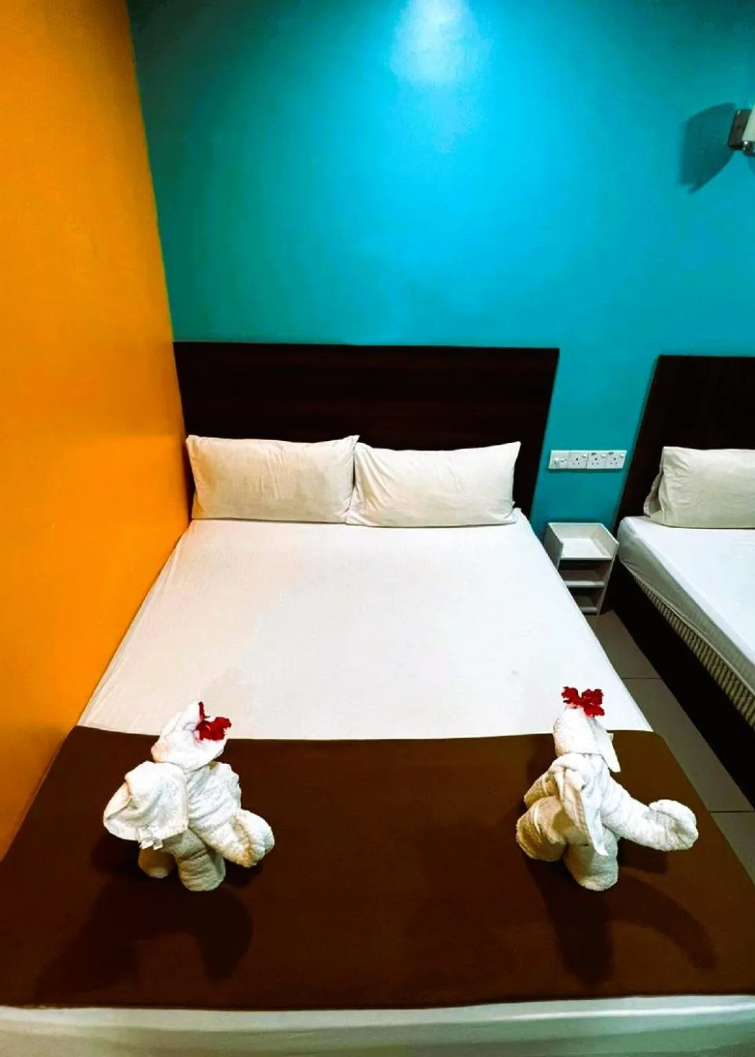 Bed in ARK Serendah Hotel