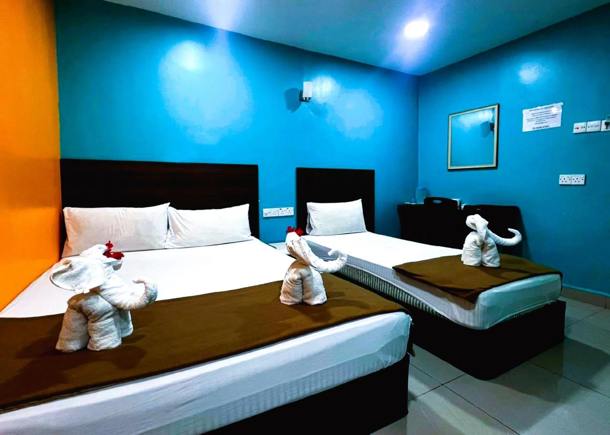 Bedroom, Bed in ARK Serendah Hotel