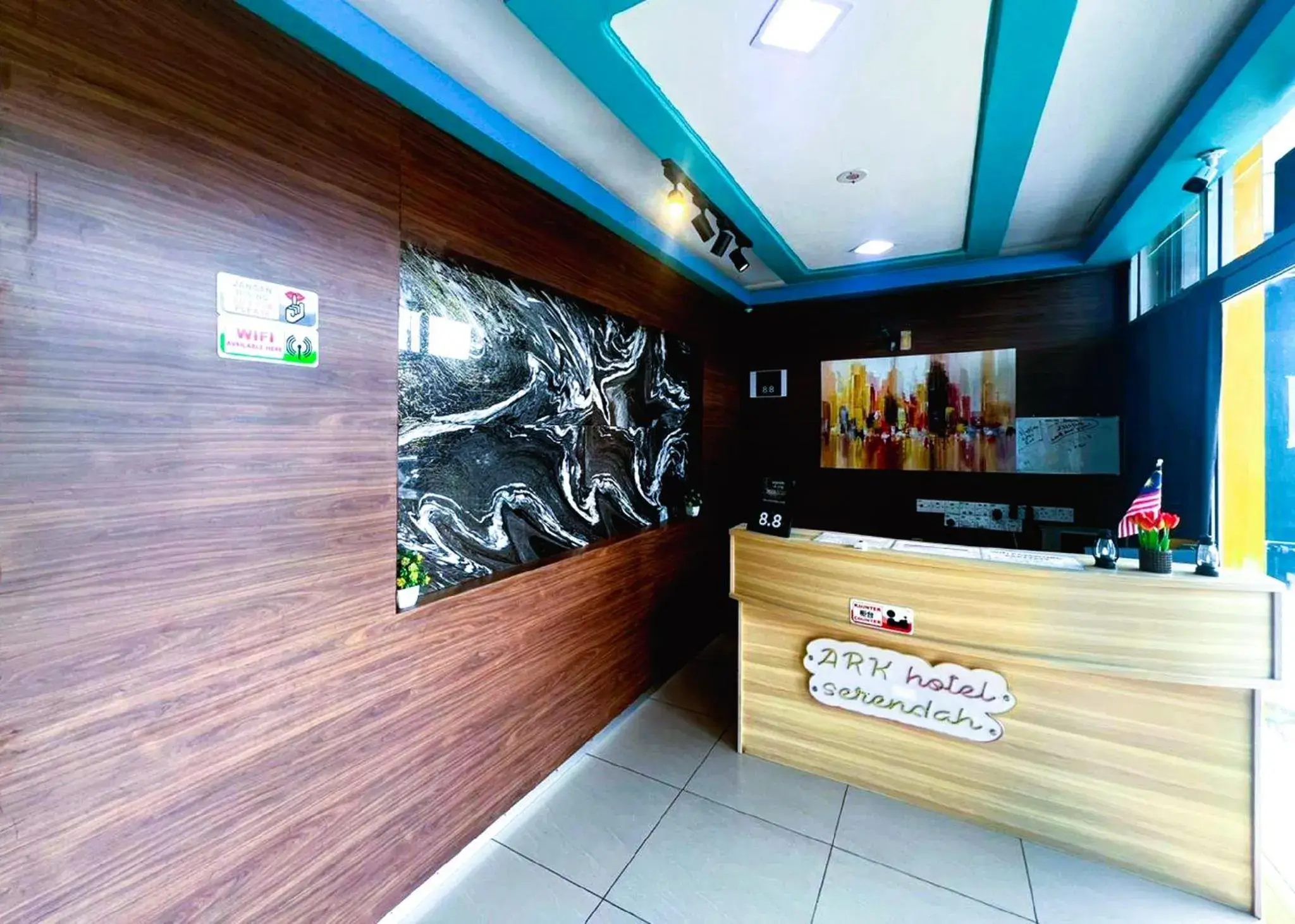 Lobby or reception in ARK Serendah Hotel Lobby or reception in ARK Serendah Hotel