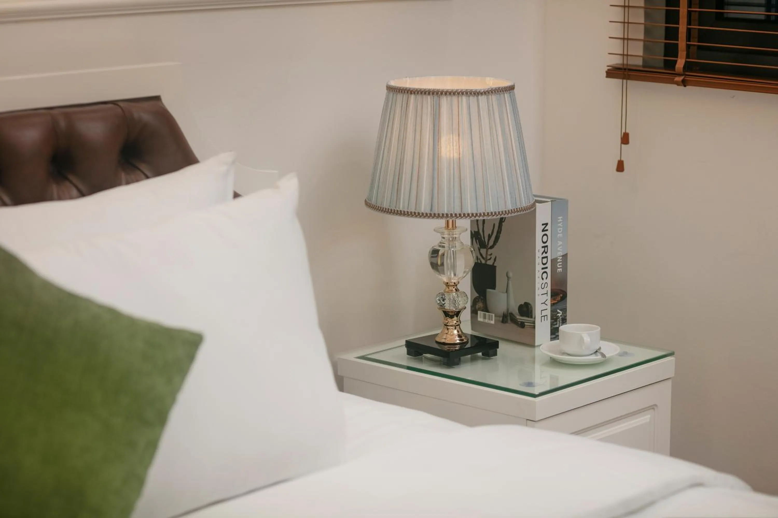 Bed in TrangTrang Luxury Hotel