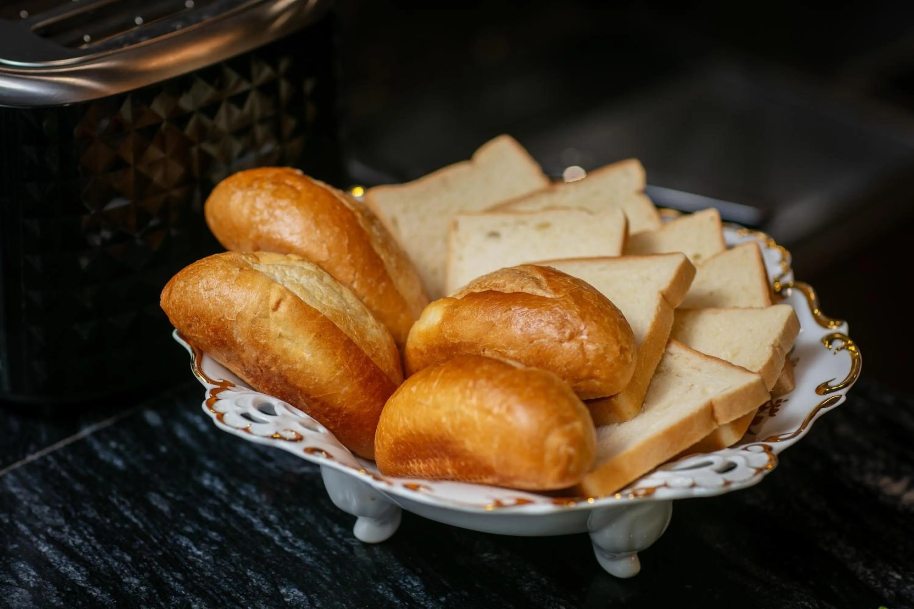 Food and drinks in TrangTrang Luxury Hotel