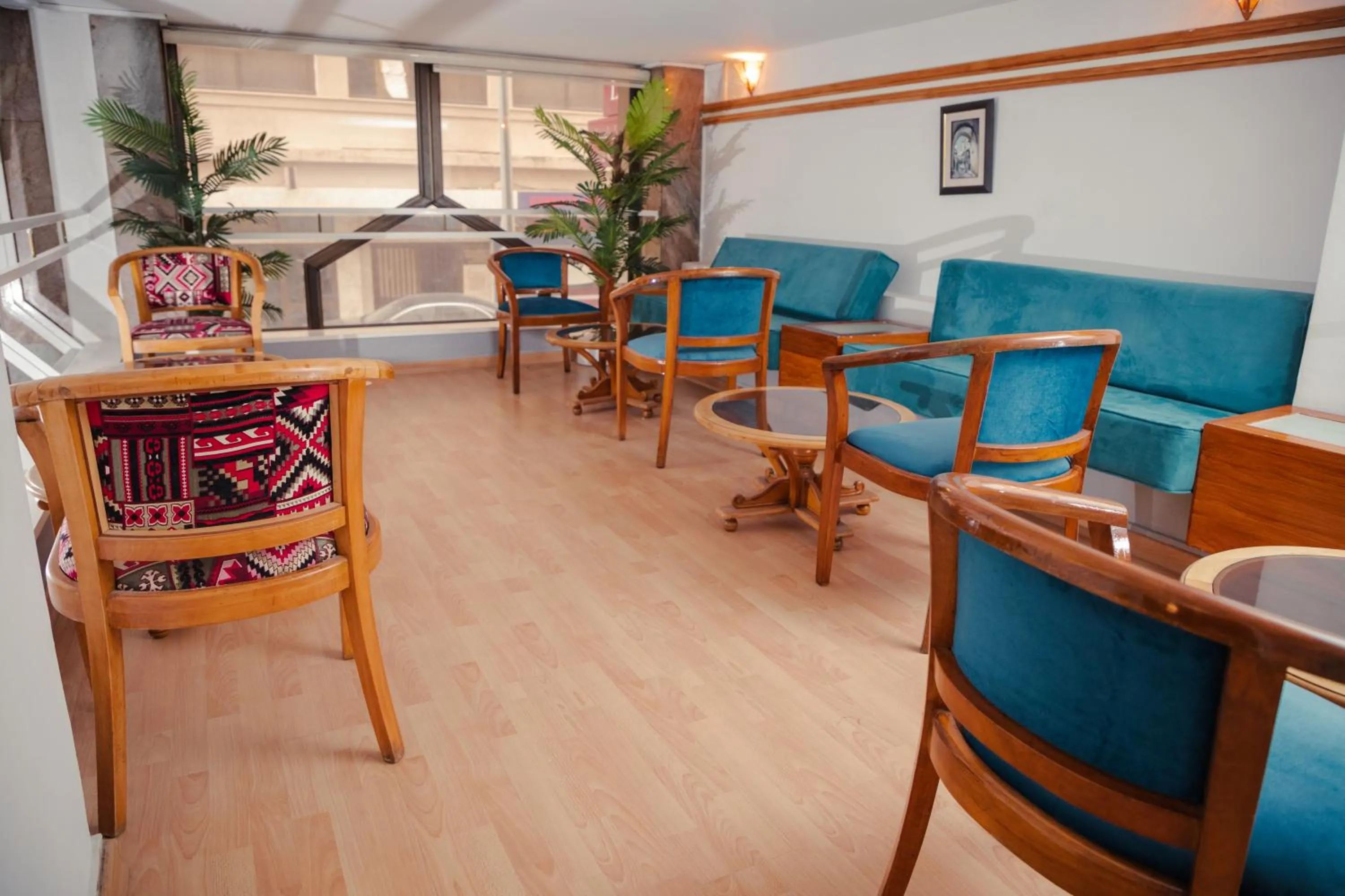 Seating area in Le National