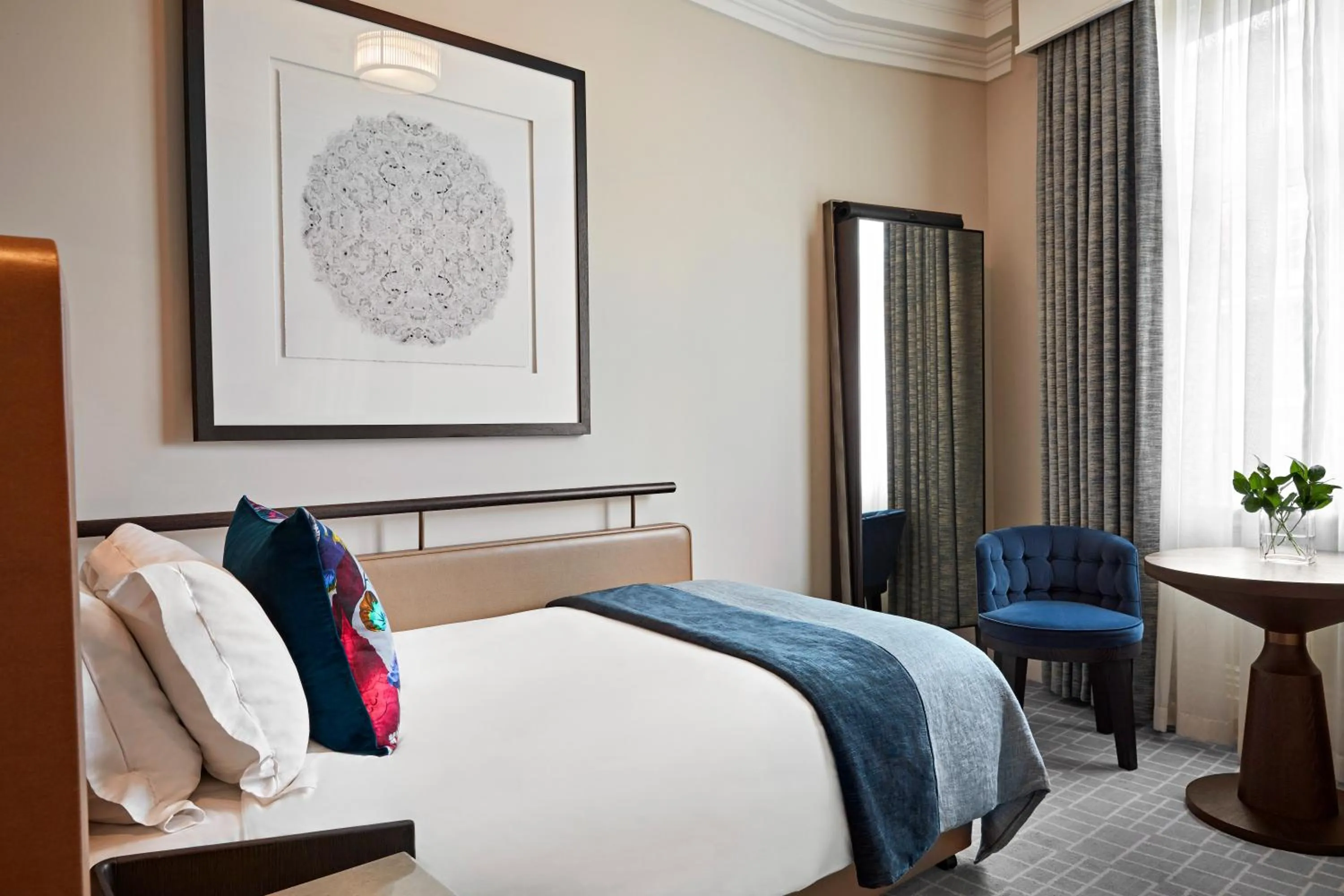 Bed in Kimpton Fitzroy London by IHG