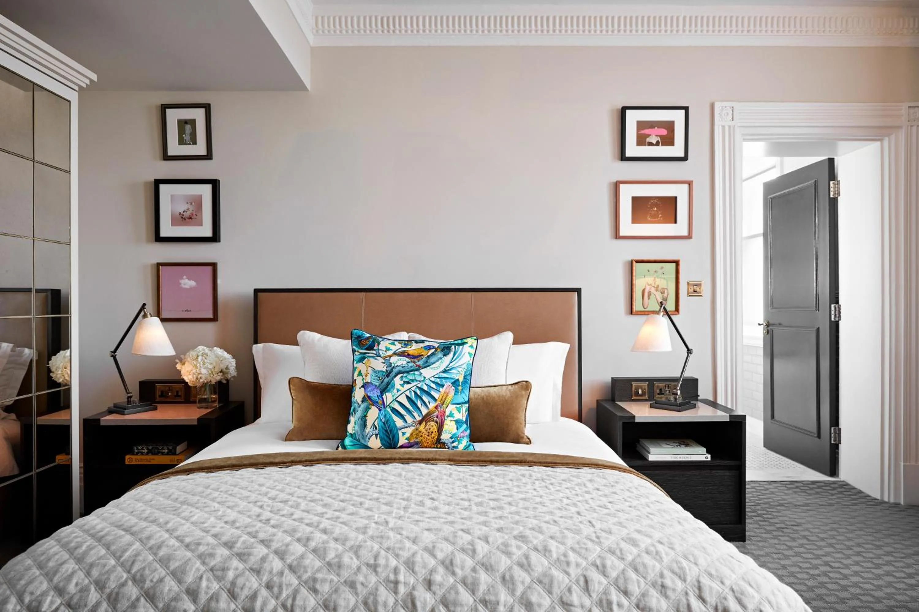 Bedroom, Bed in Kimpton Fitzroy London by IHG