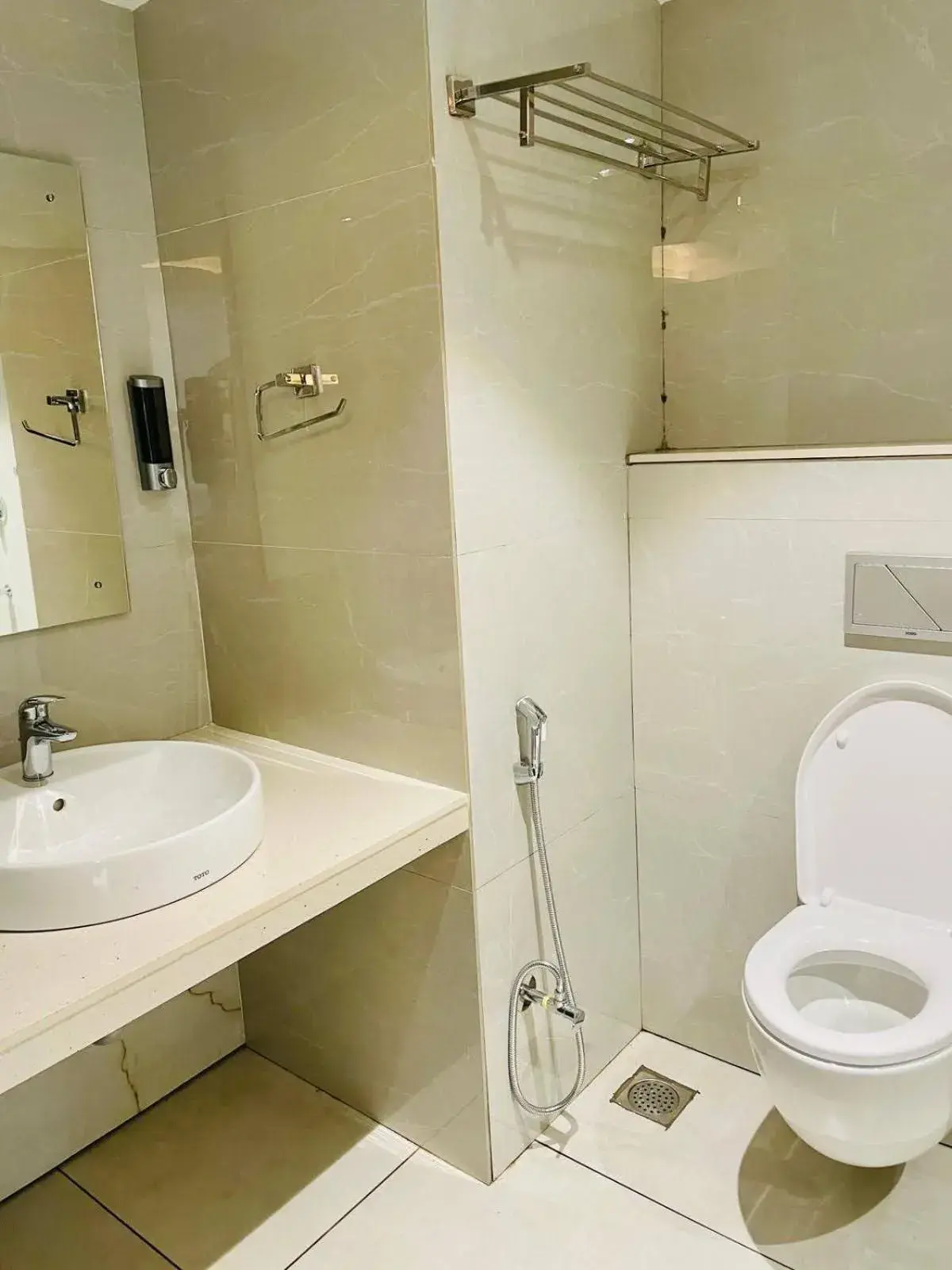 Bathroom in Mastiff Grand Dharwad Bathroom in Mastiff Grand Dharwad