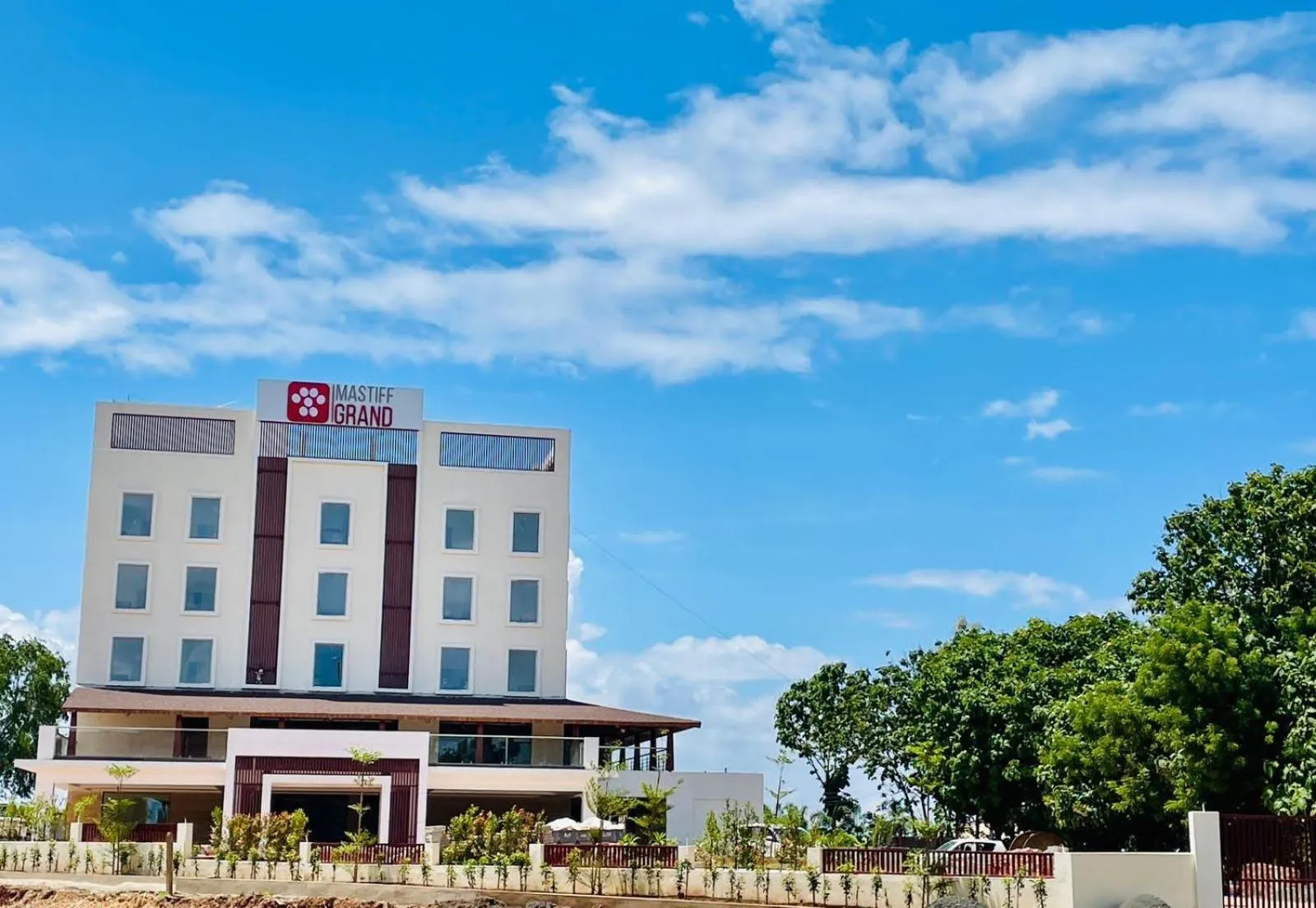 Facade/entrance in Mastiff Grand Dharwad