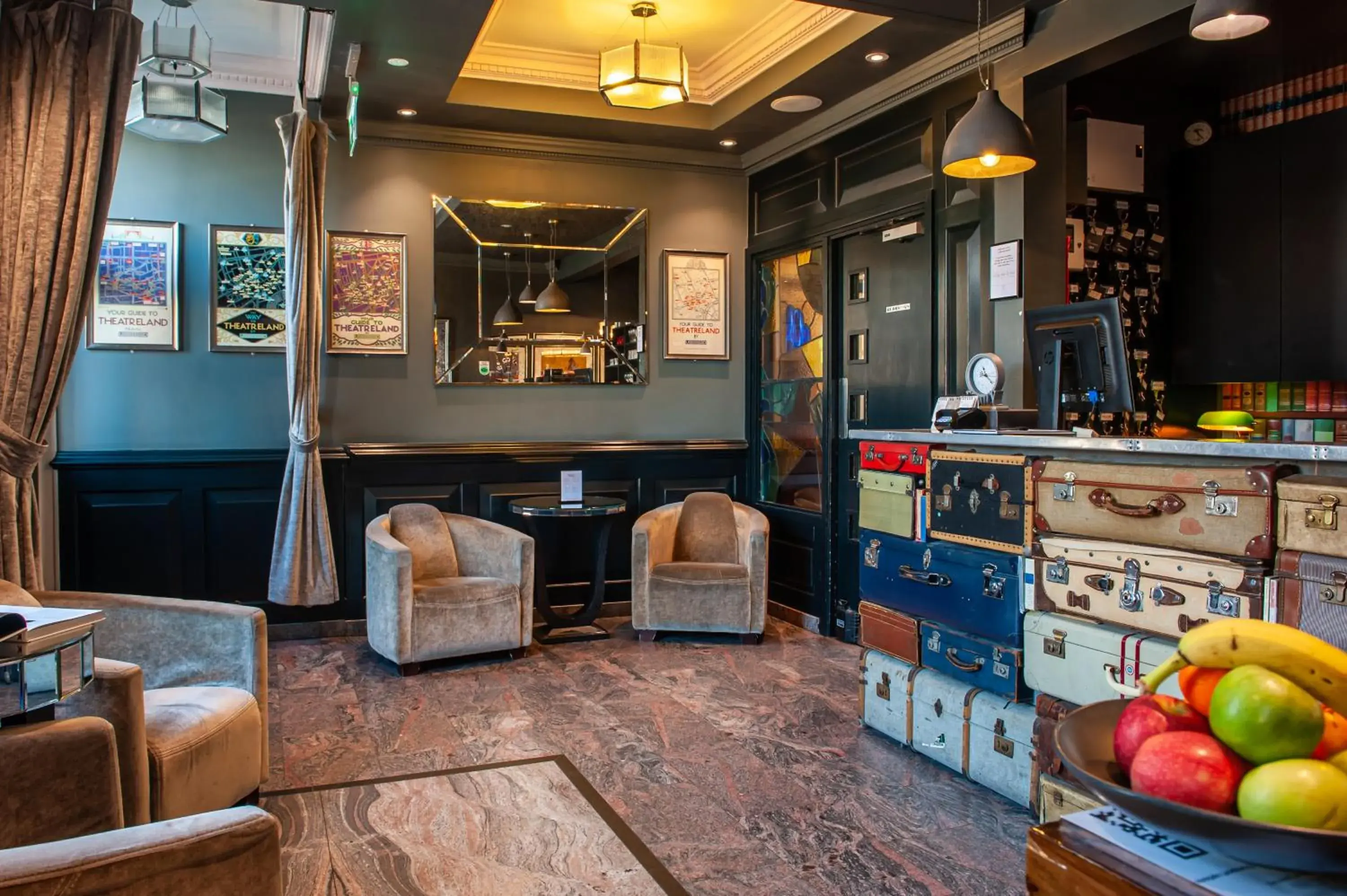 Lobby or reception in The California - London Kings Cross Lobby or reception in The California - London Kings Cross