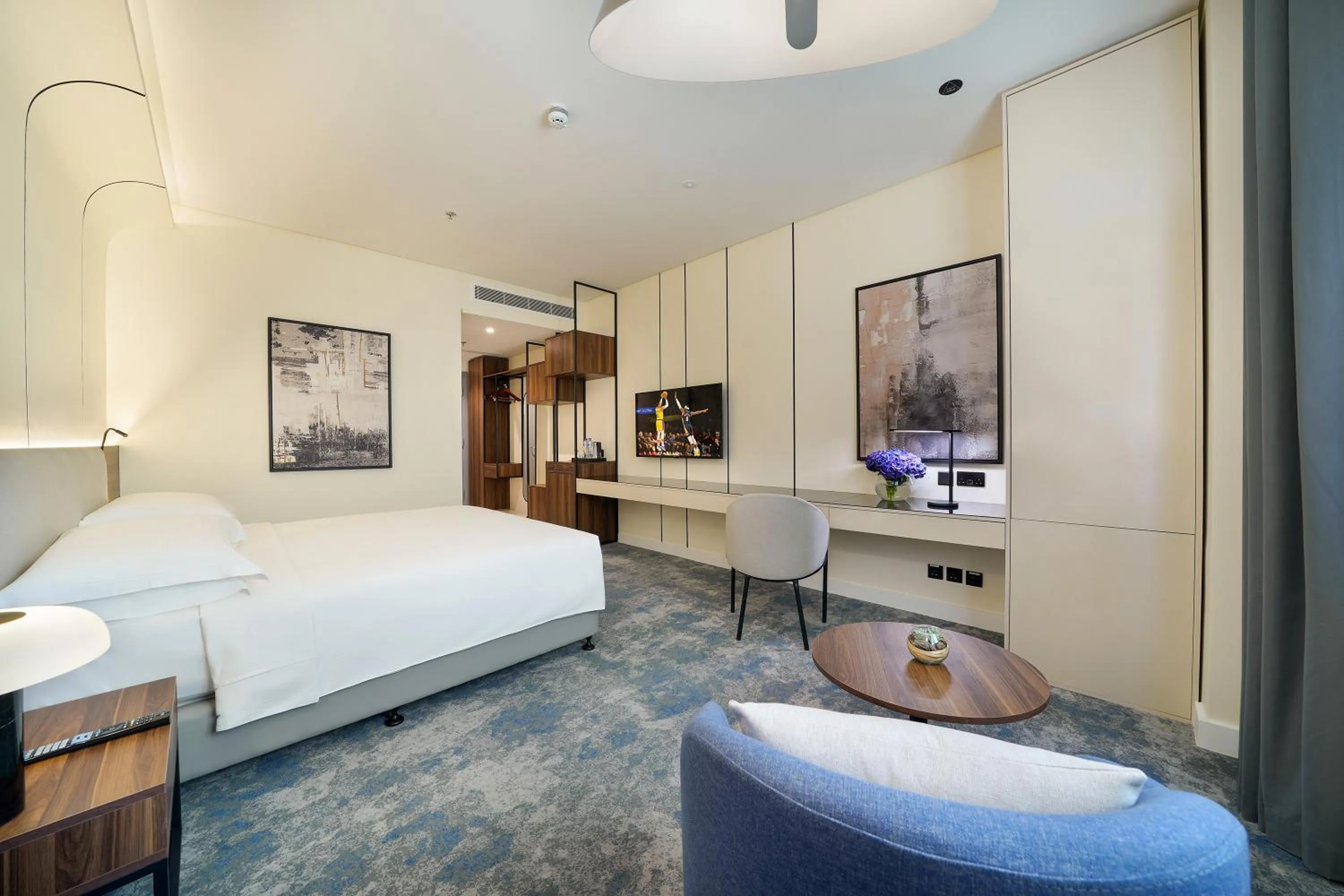 Photo of the whole room, Bed in Nova M Hotel Olaya Riyadh edge By Rotana