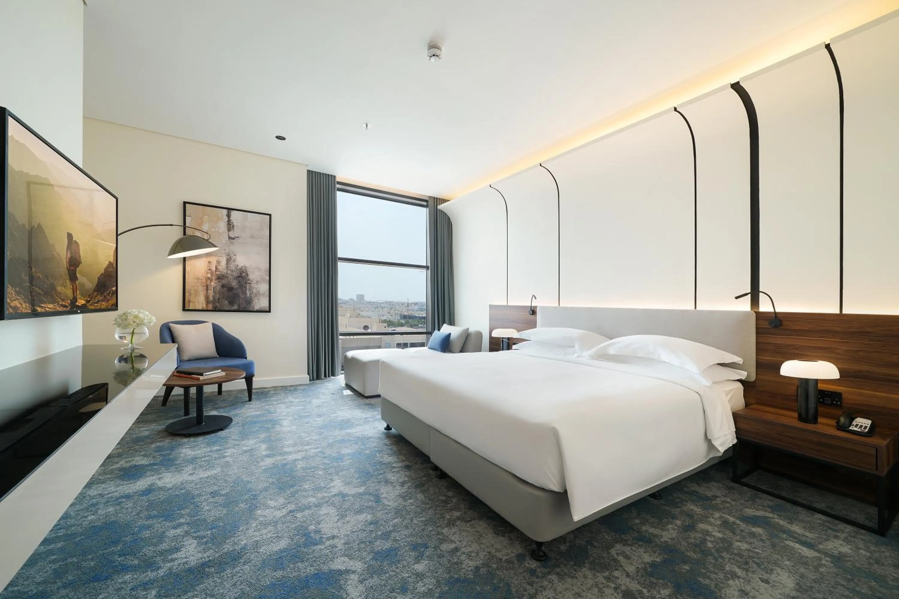 Bedroom, Bed in Nova M Hotel Olaya Riyadh edge By Rotana