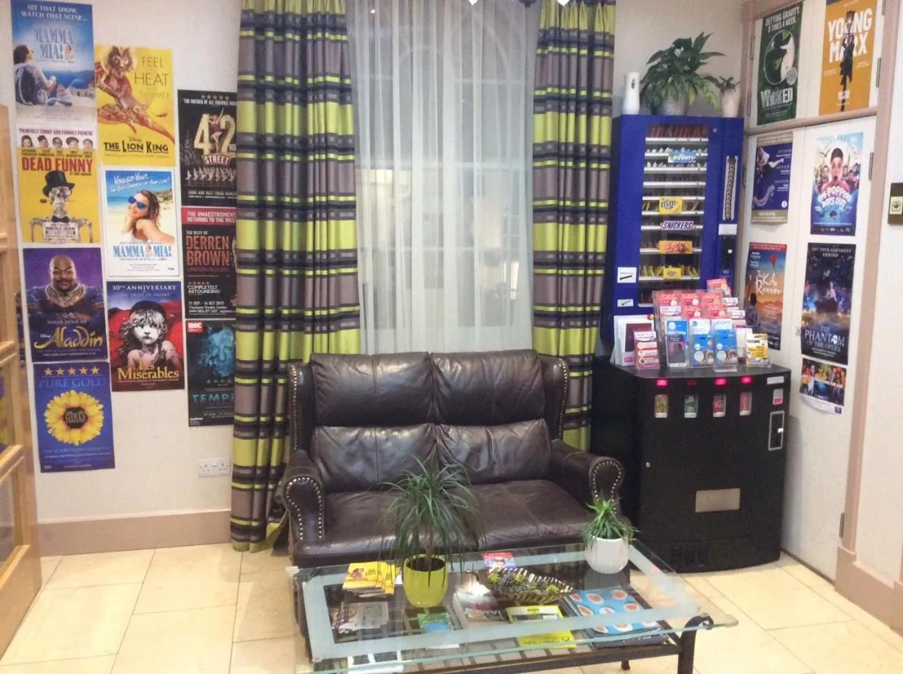 Lobby or reception in Central Hotel