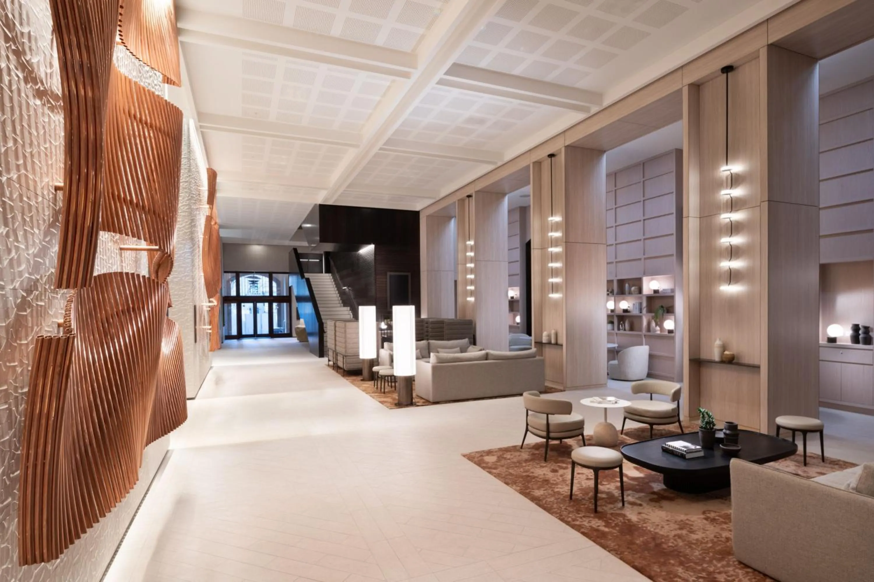 View (from property/room), Bed in Adelaide Marriott Hotel