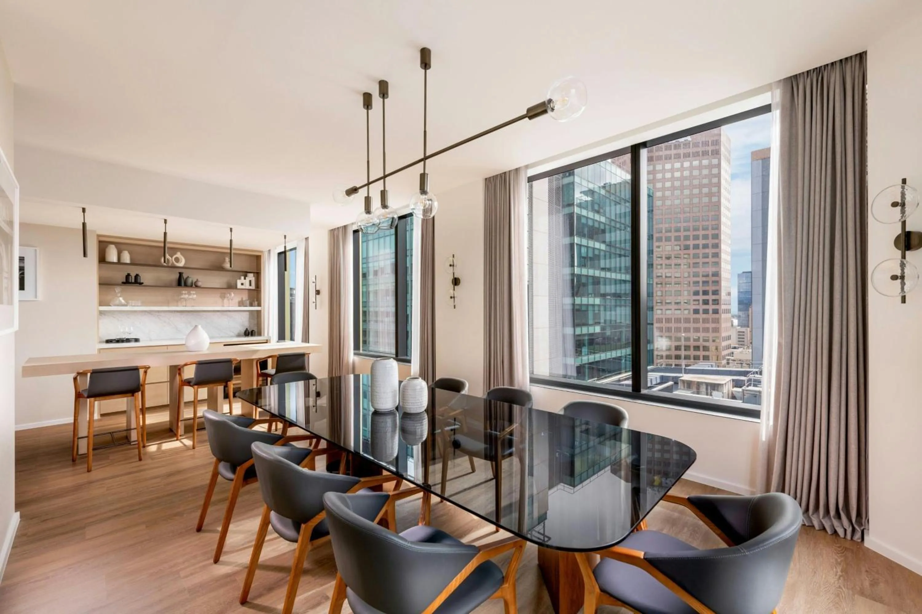 Photo of the whole room in Adelaide Marriott Hotel