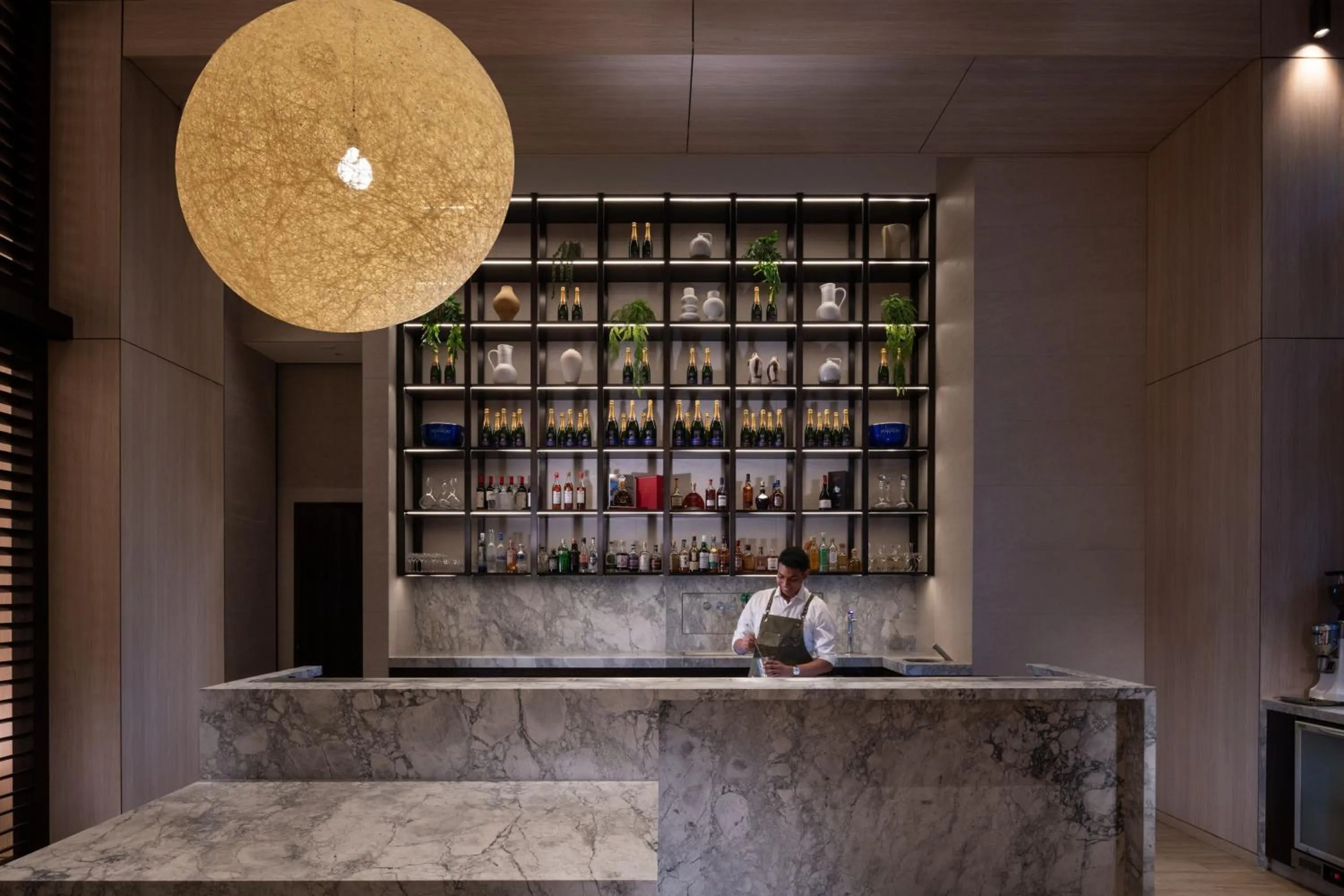 Lounge or bar in Adelaide Marriott Hotel