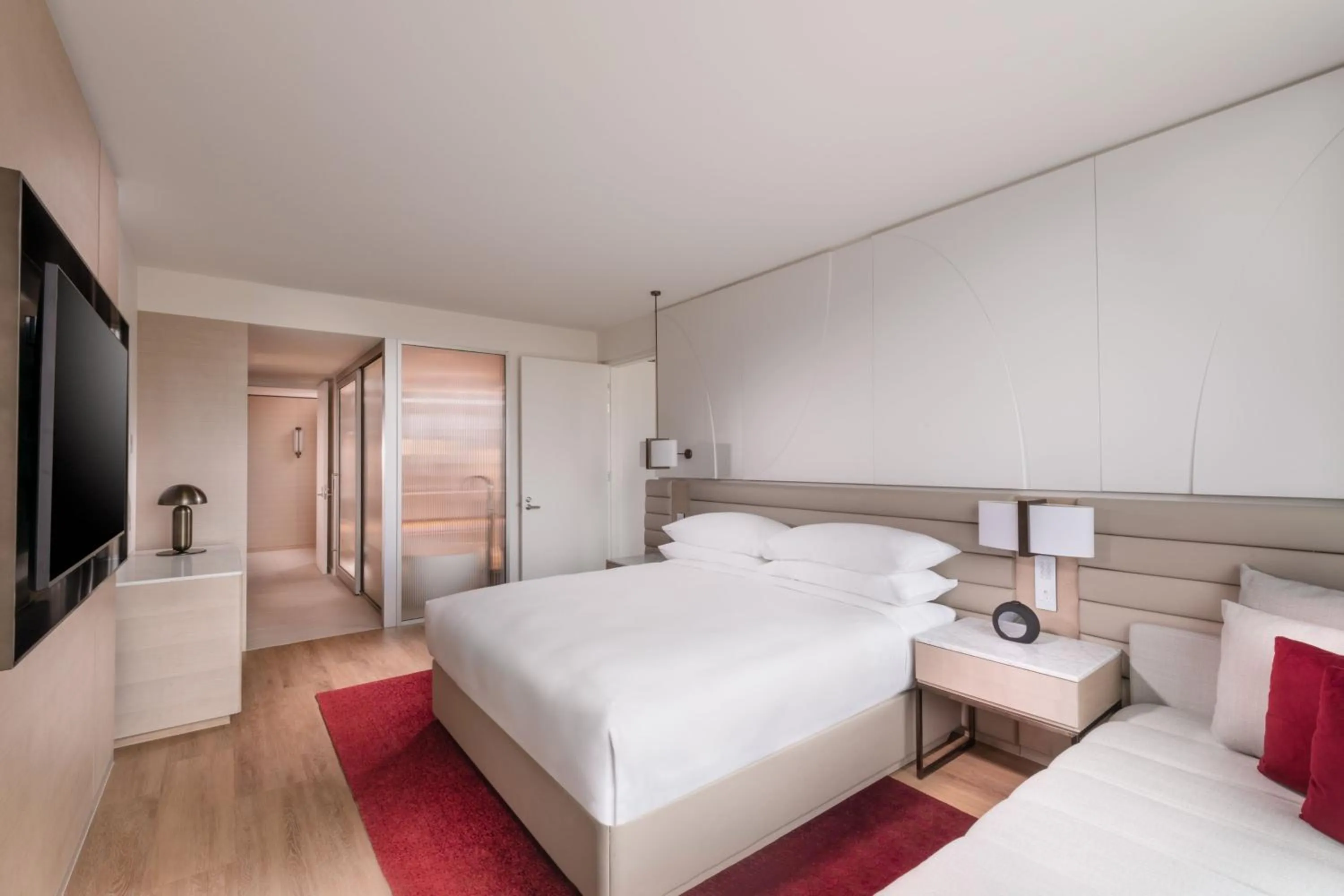 Bedroom, Bed in Adelaide Marriott Hotel