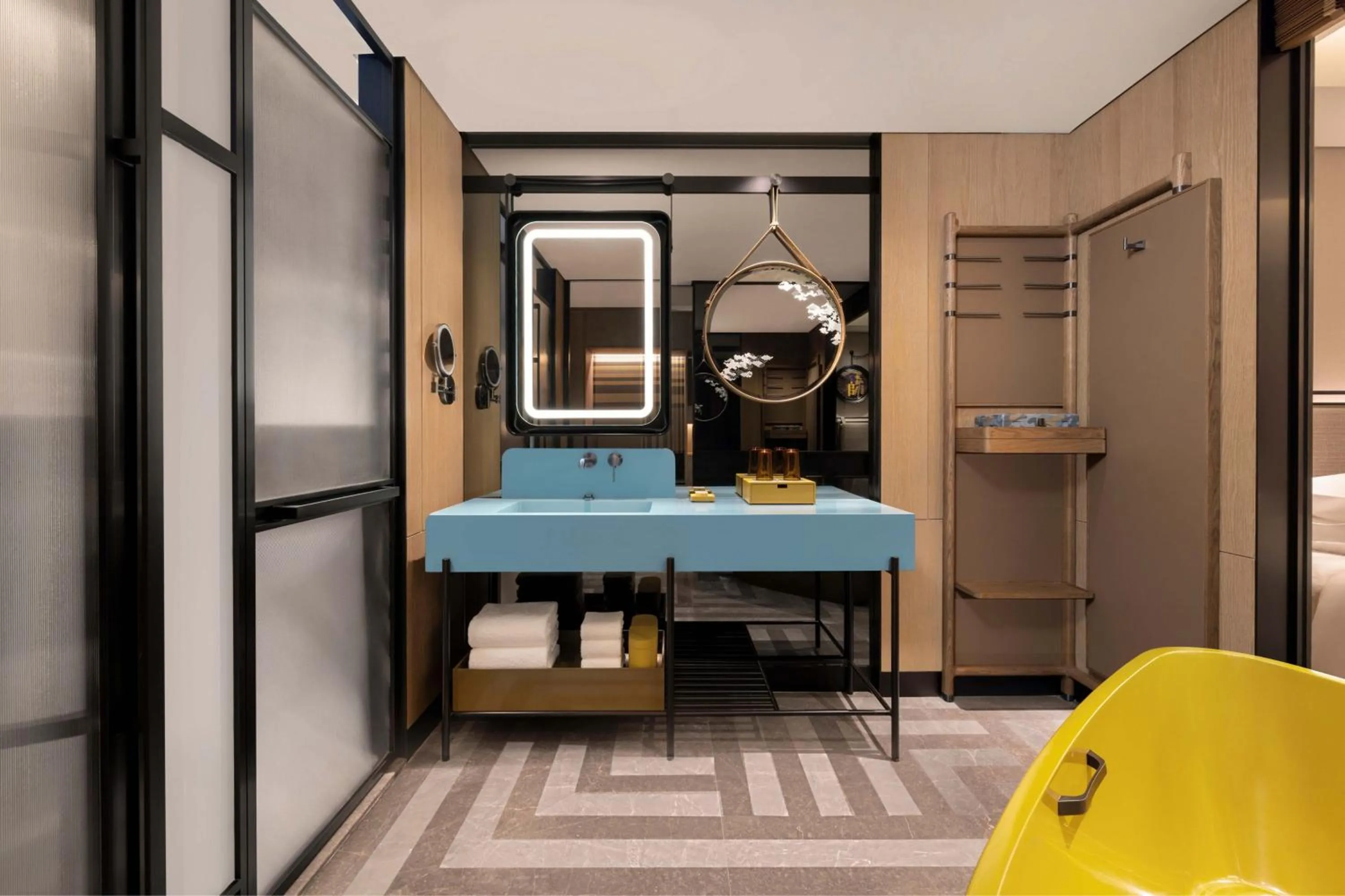 Bathroom in Renaissance Beijing Haidian Hotel