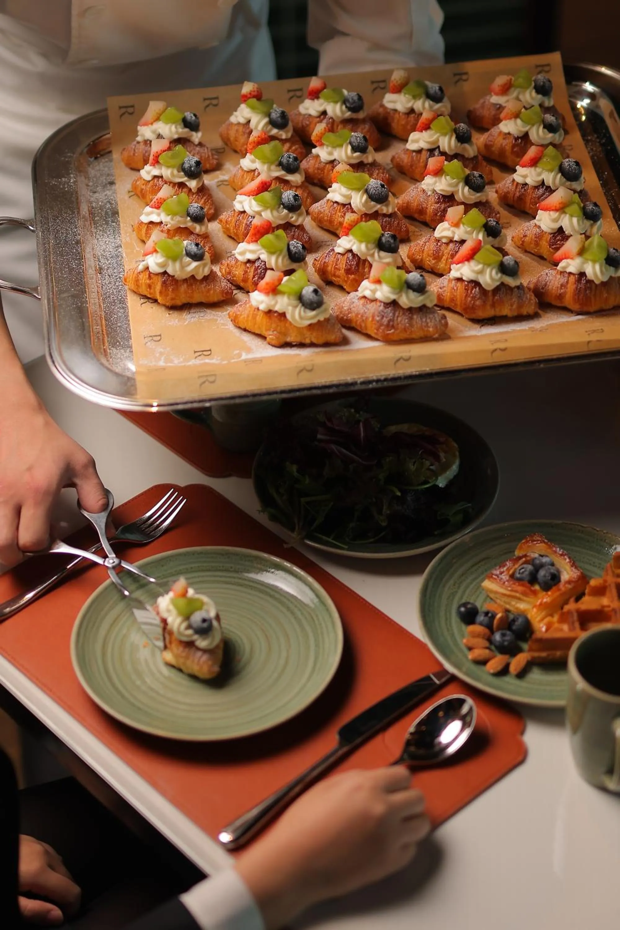 Buffet breakfast in Renaissance Beijing Haidian Hotel