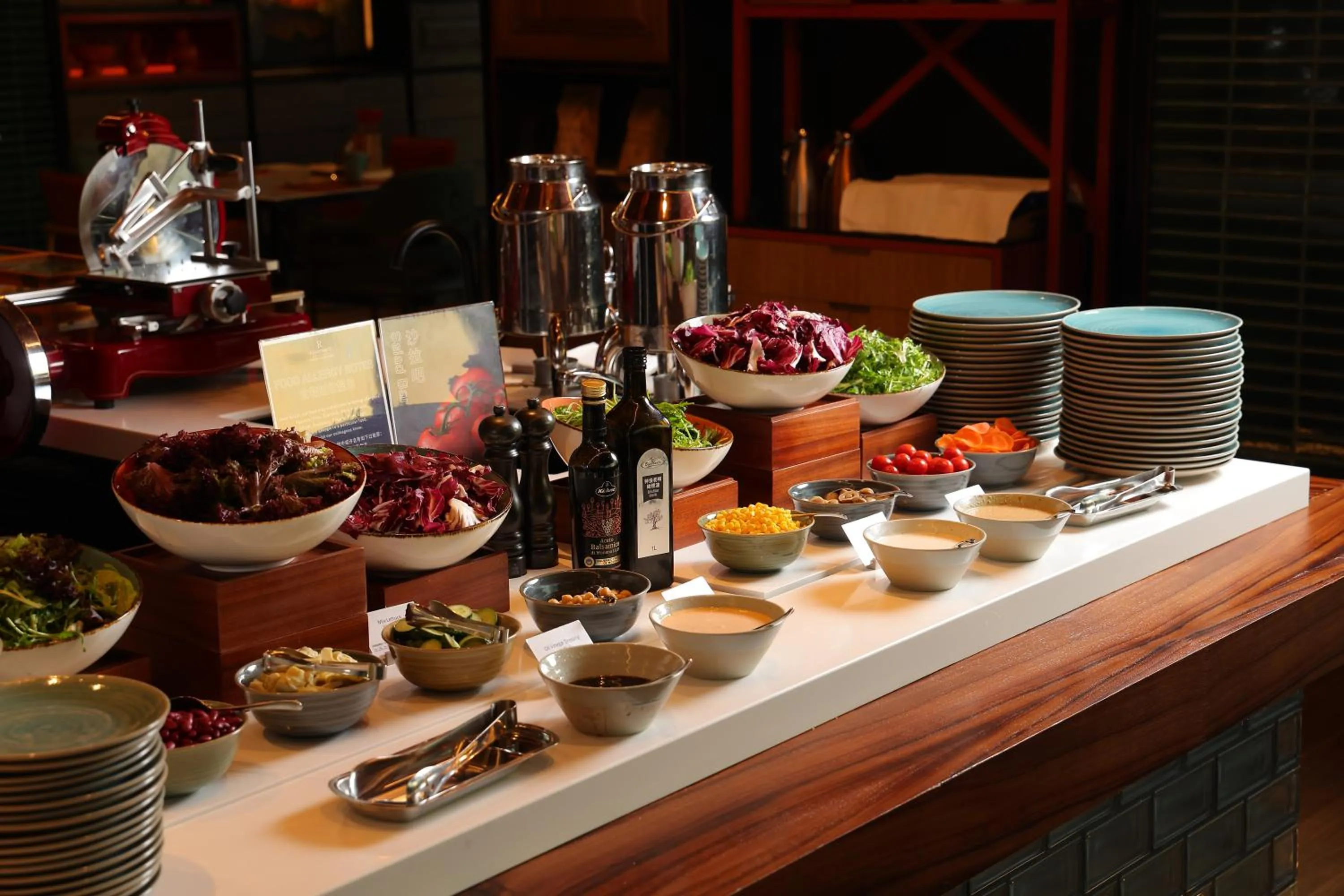 Buffet breakfast in Renaissance Beijing Haidian Hotel