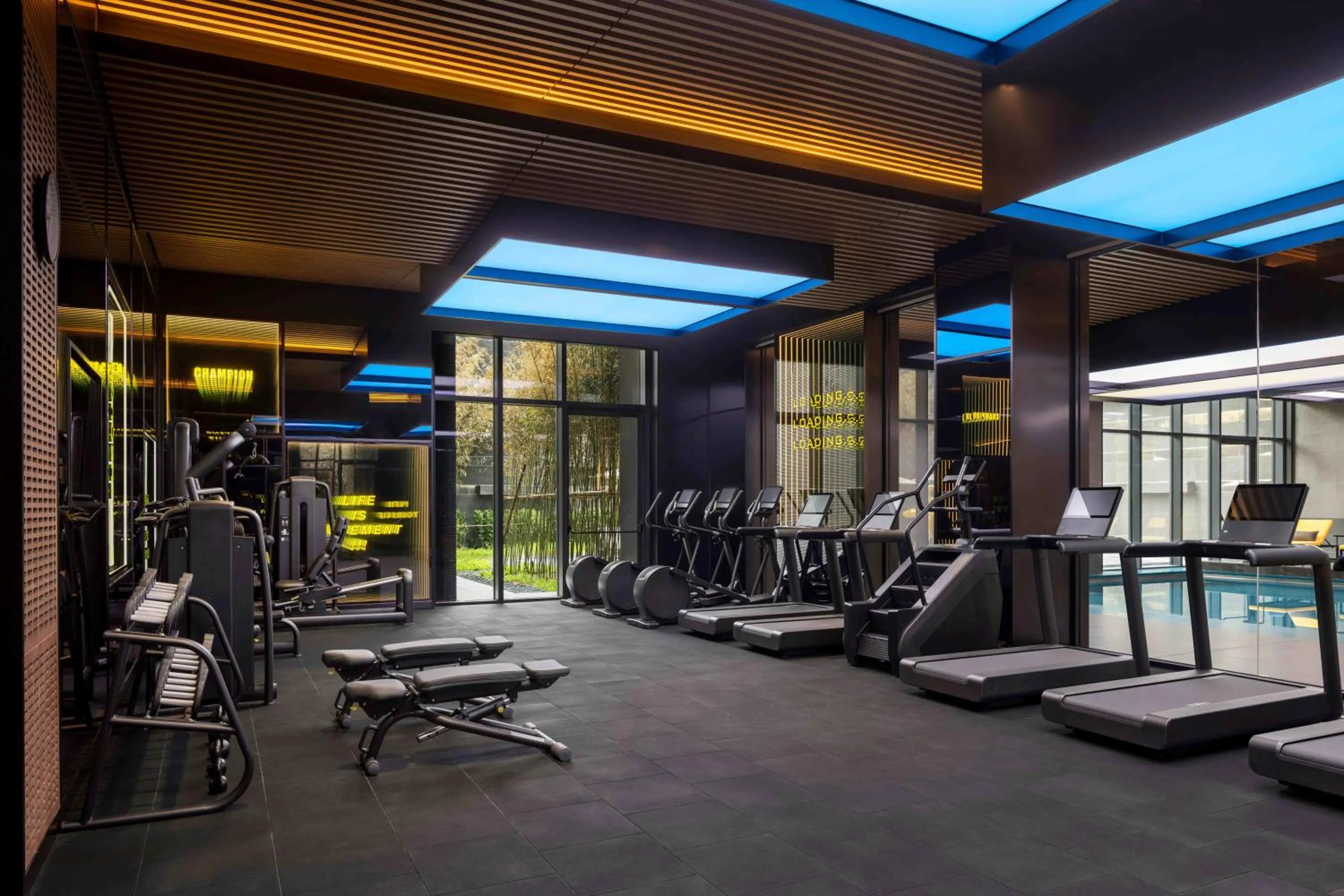 Fitness centre/facilities in Renaissance Beijing Haidian Hotel
