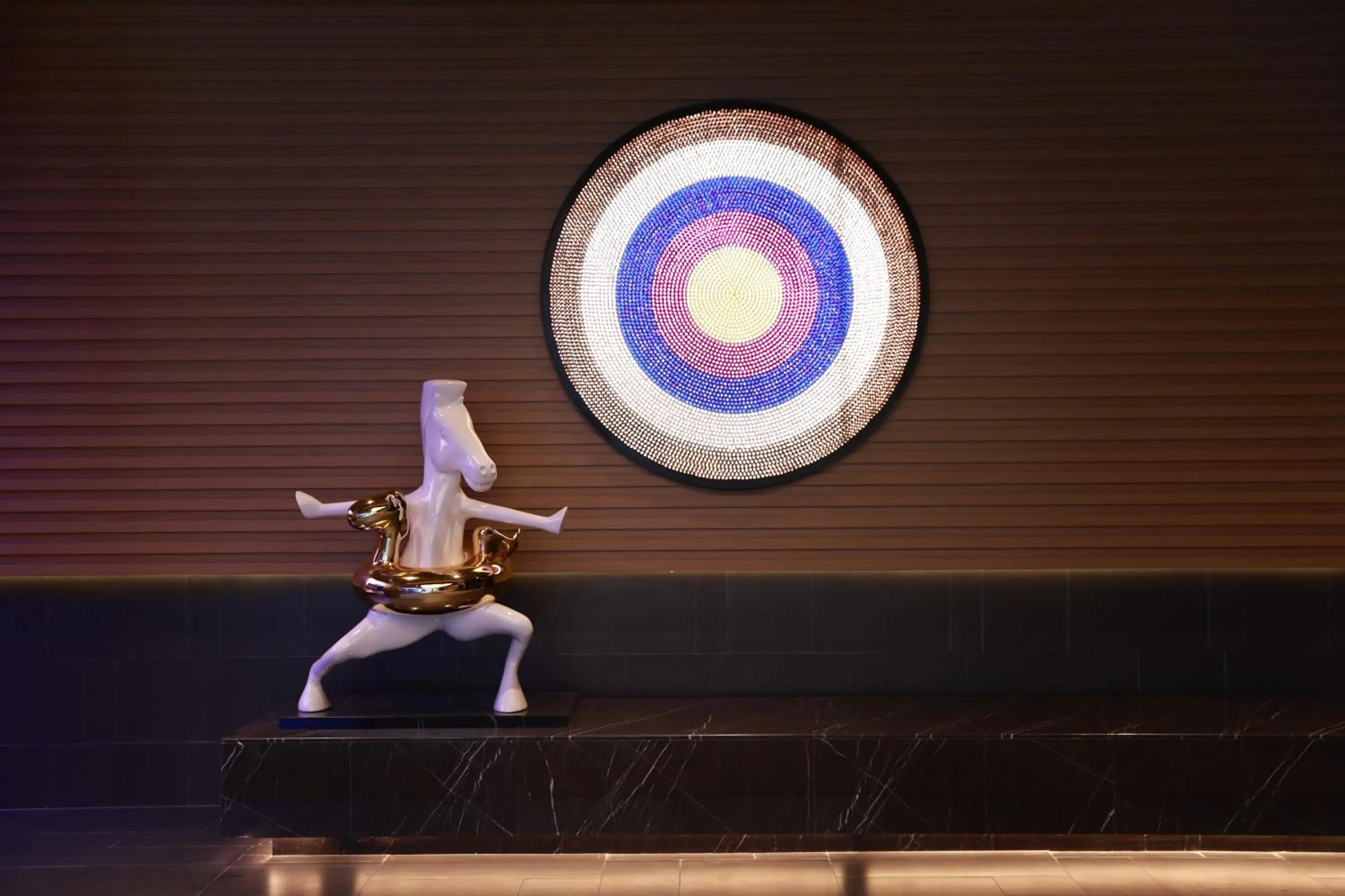 Swimming pool in Renaissance Beijing Haidian Hotel