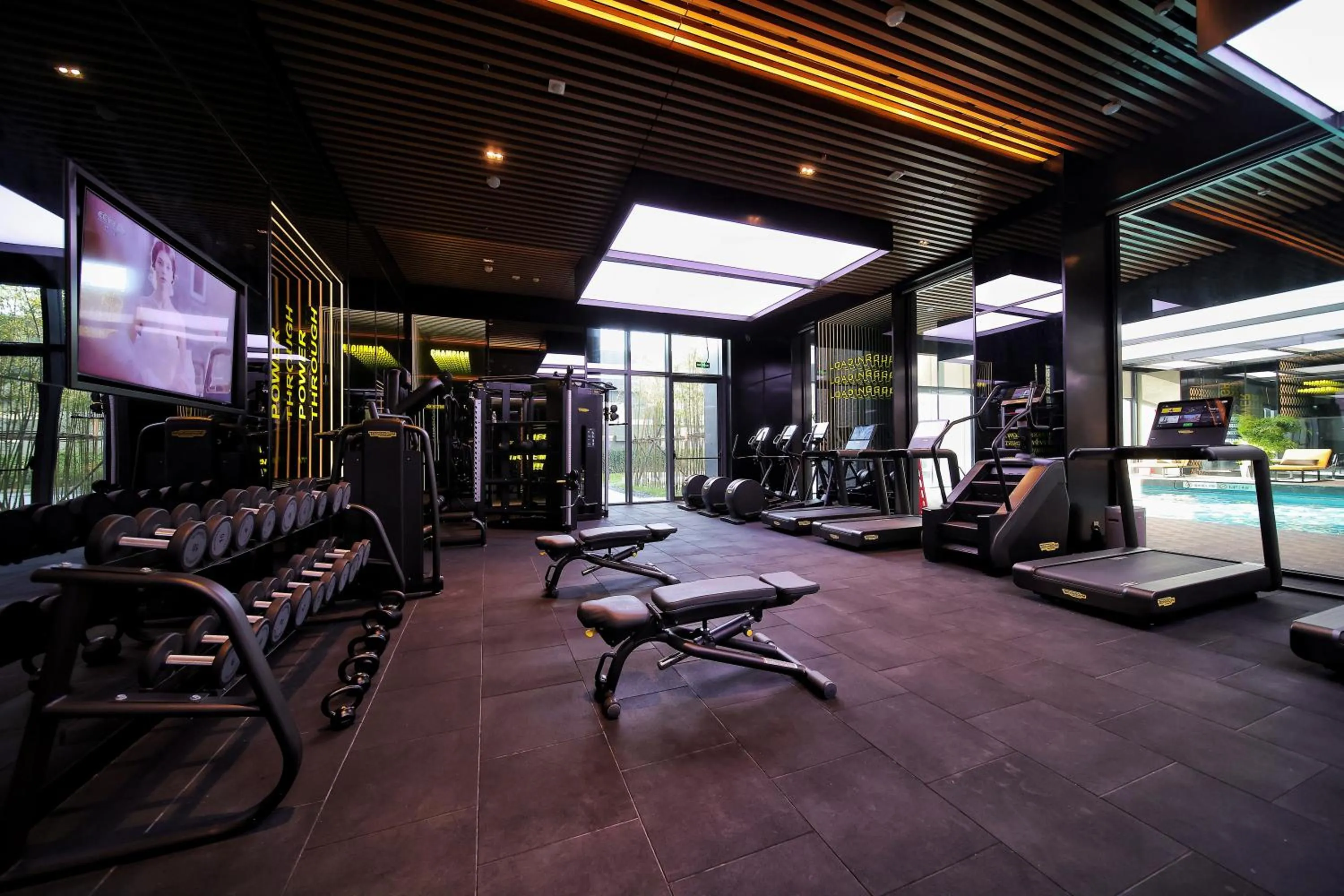 Fitness centre/facilities in Renaissance Beijing Haidian Hotel