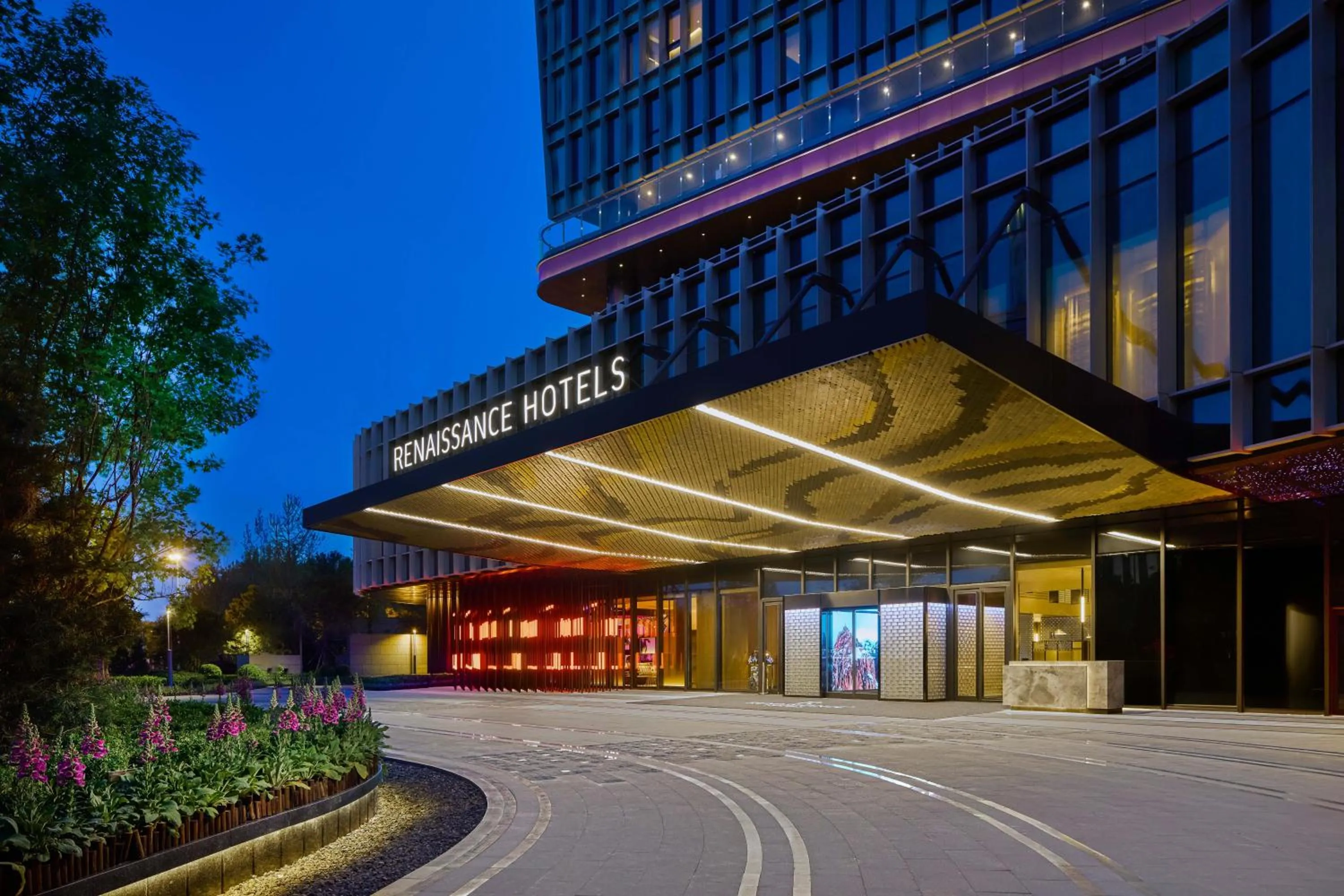 Property building in Renaissance Beijing Haidian Hotel