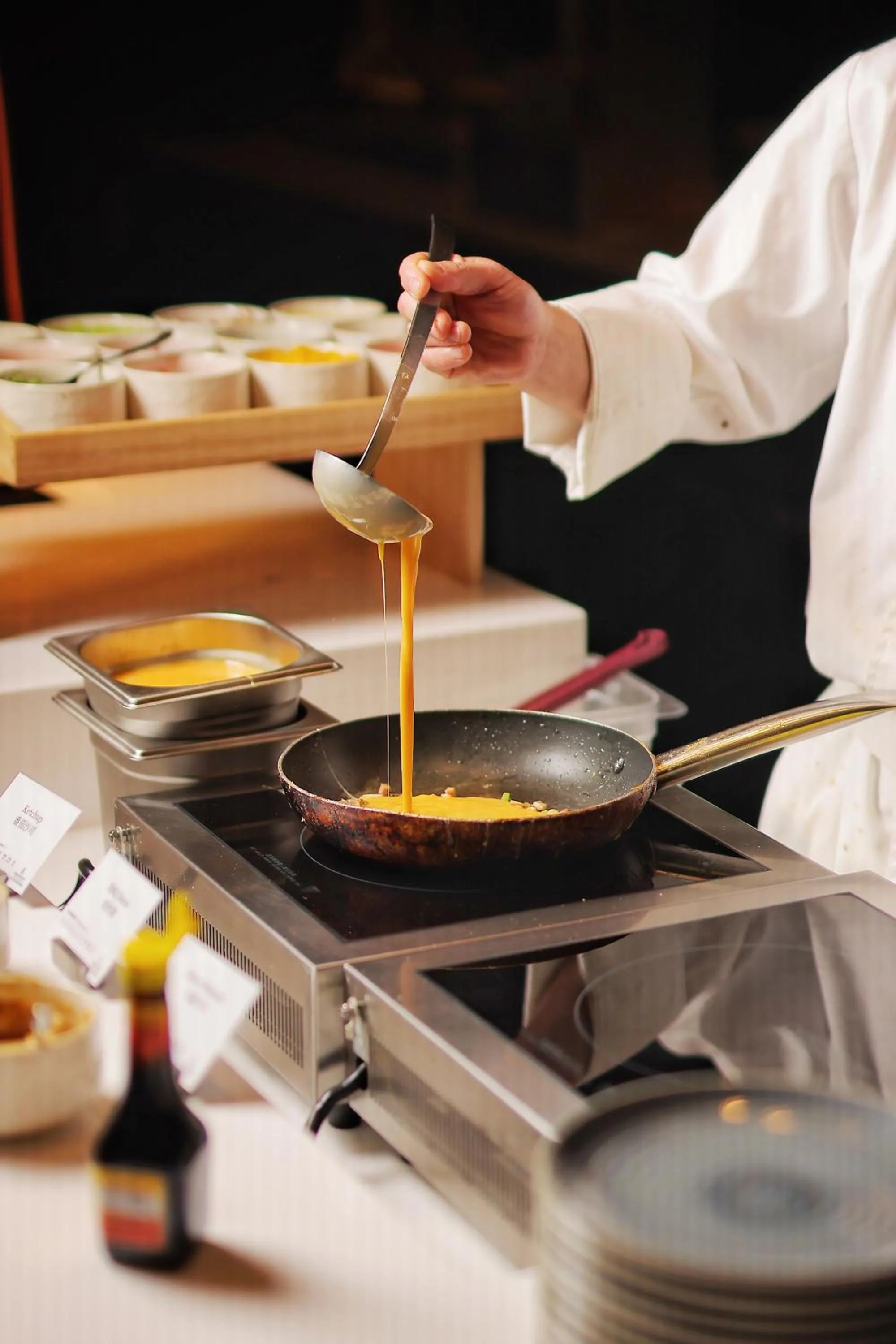 Buffet breakfast in Renaissance Beijing Haidian Hotel