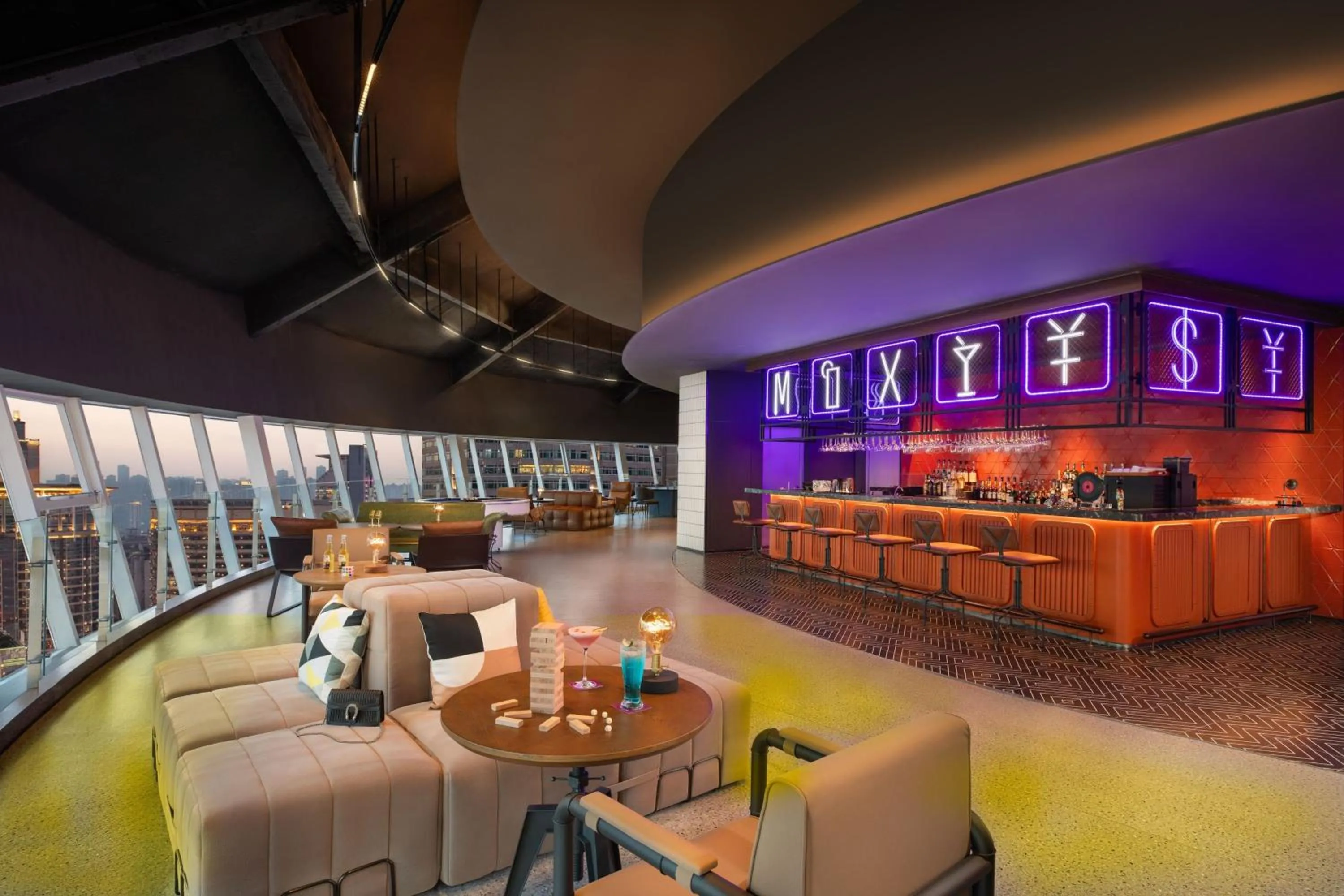 Restaurant/places to eat in Moxy Chongqing