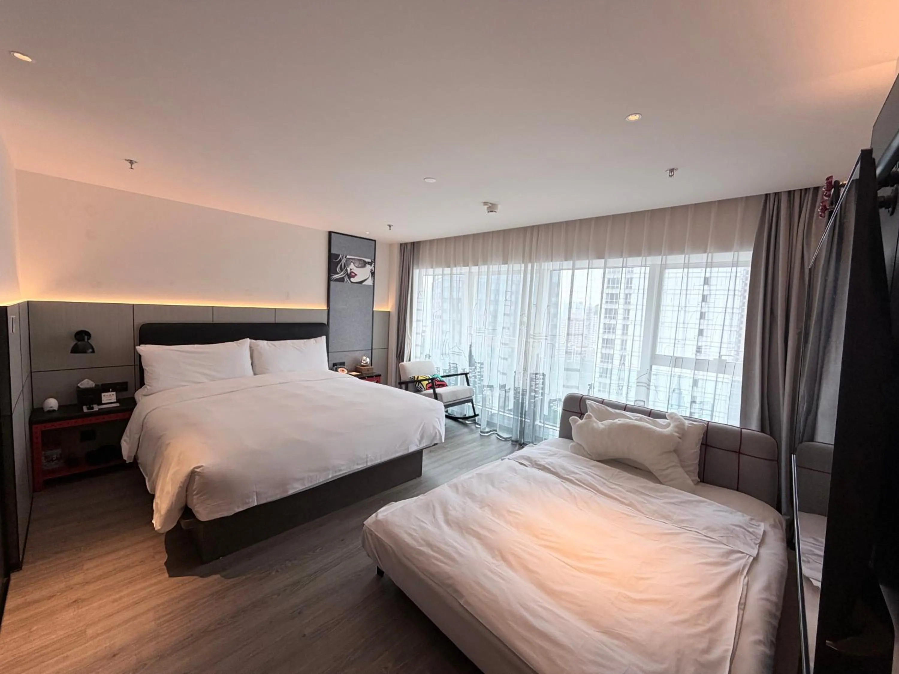 Bed in Moxy Chongqing