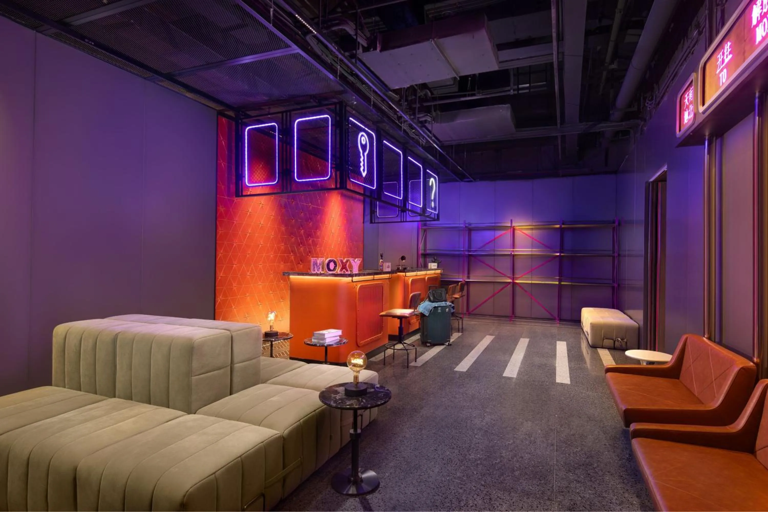 Lobby or reception in Moxy Chongqing