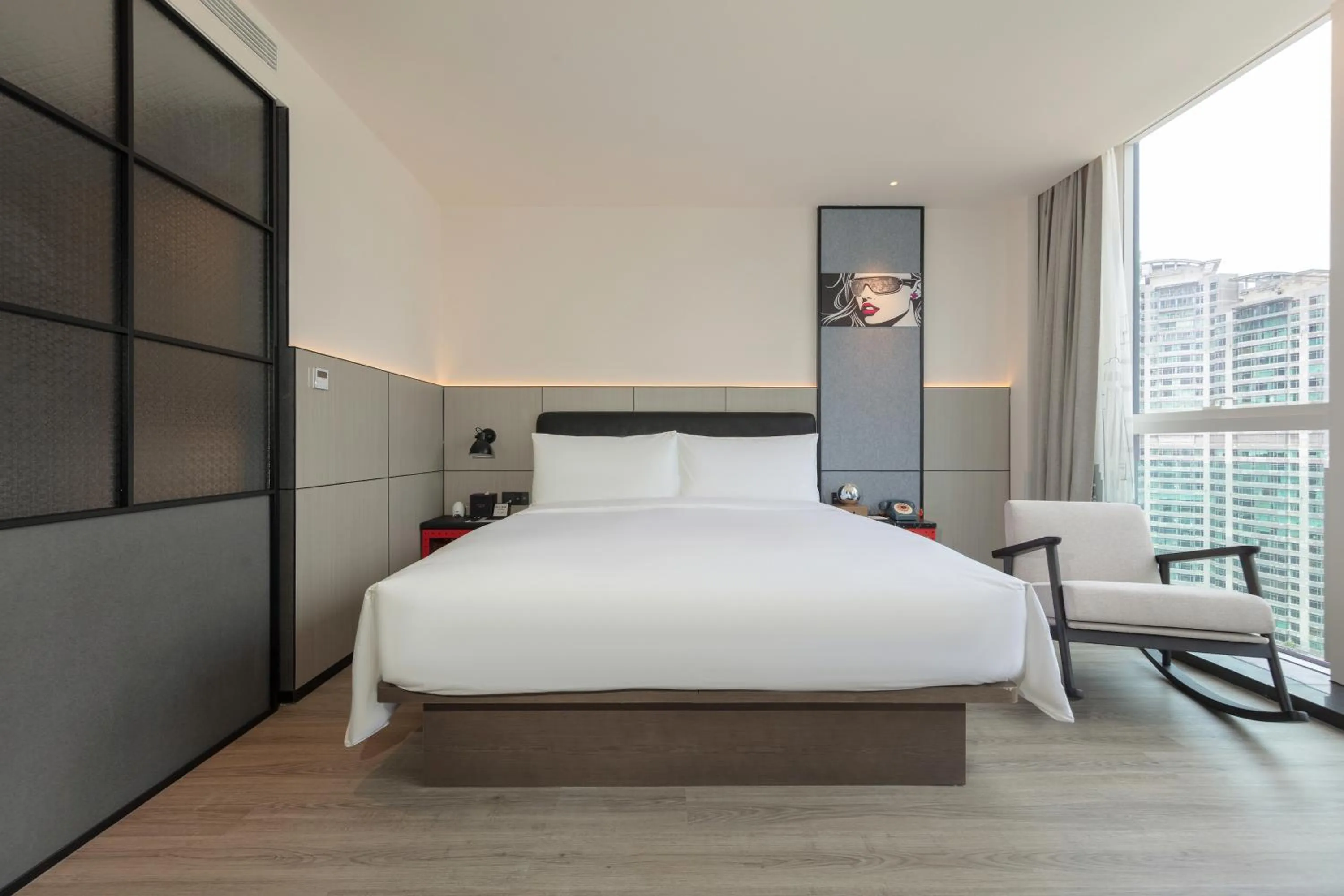 Bed in Moxy Chongqing