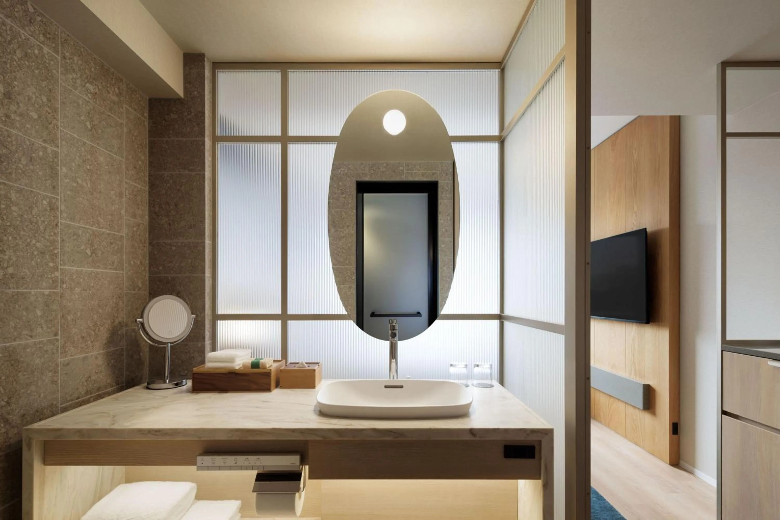 Bathroom in Courtyard by Marriott Sapporo